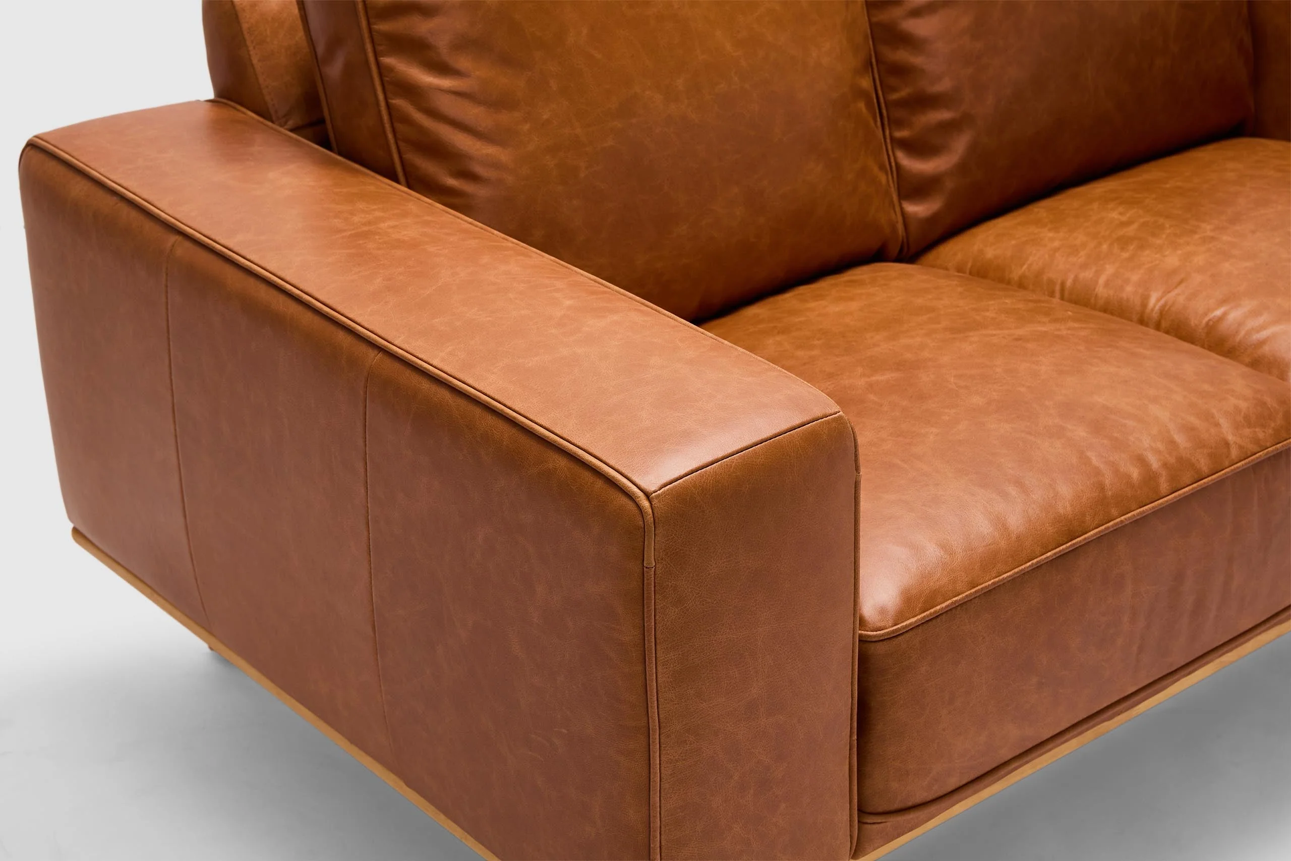 Hendrix 2 Seater Vintage Leather - Image 7