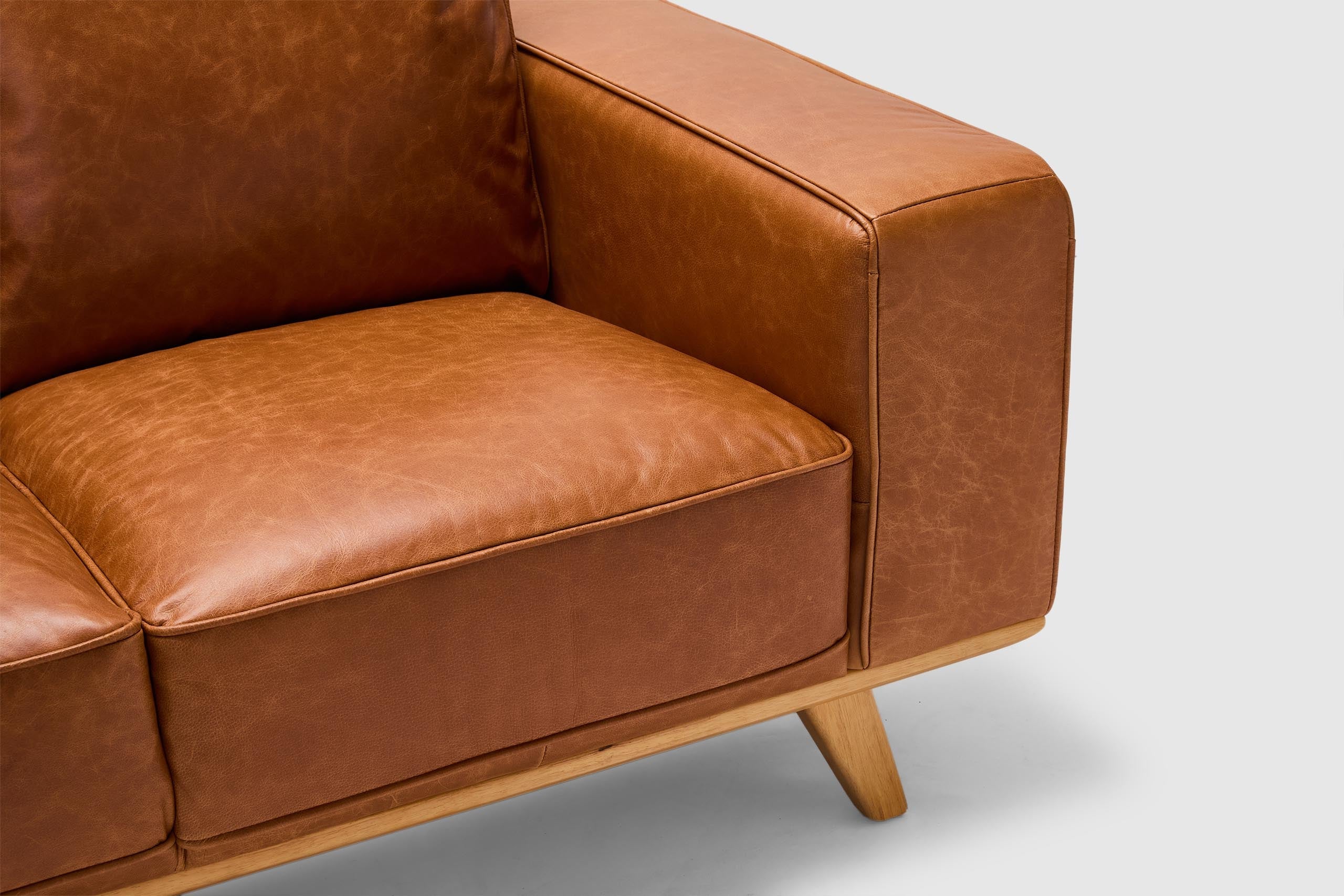 Hendrix 2 Seater Vintage Leather - Image 9