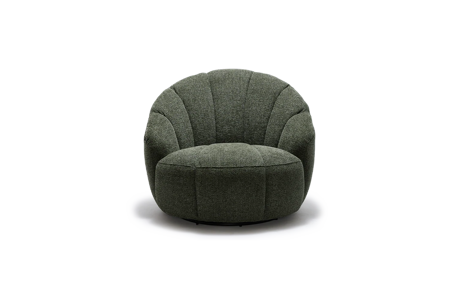 Hub Swivel Chair - Green