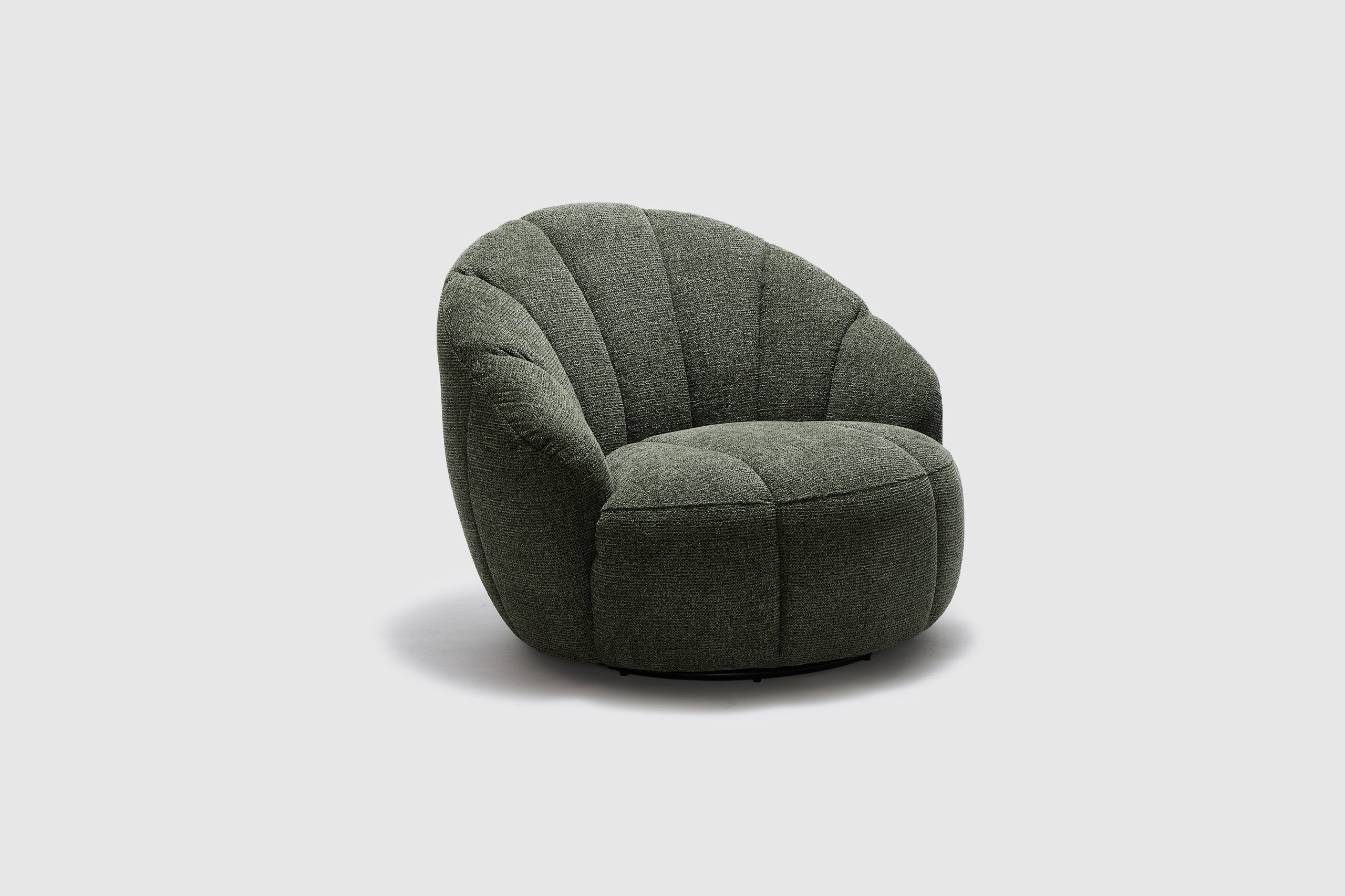 Hub Swivel Chair - Green - Image 3