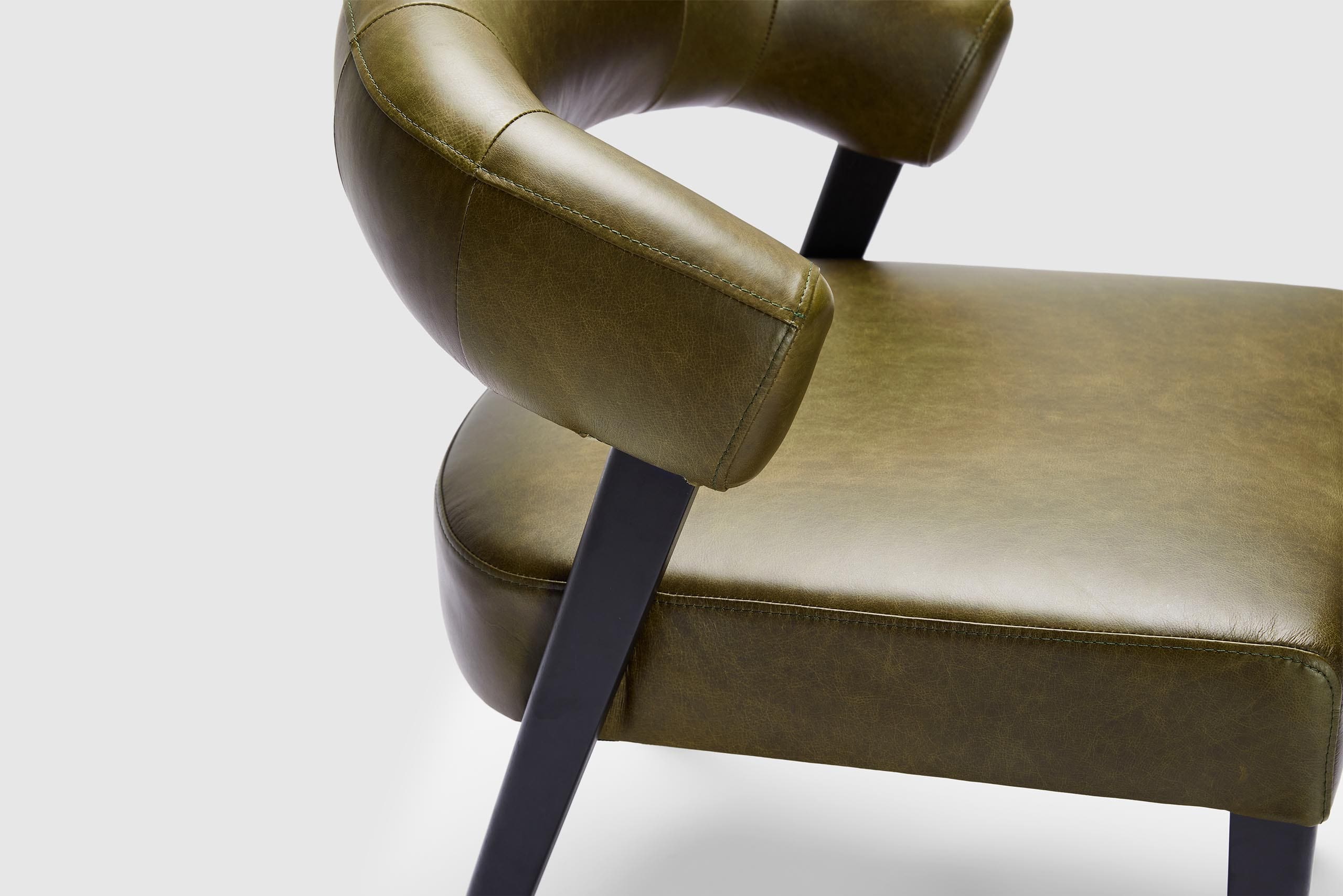 Juliette Dining Chair - Vintage Leather - Image 5