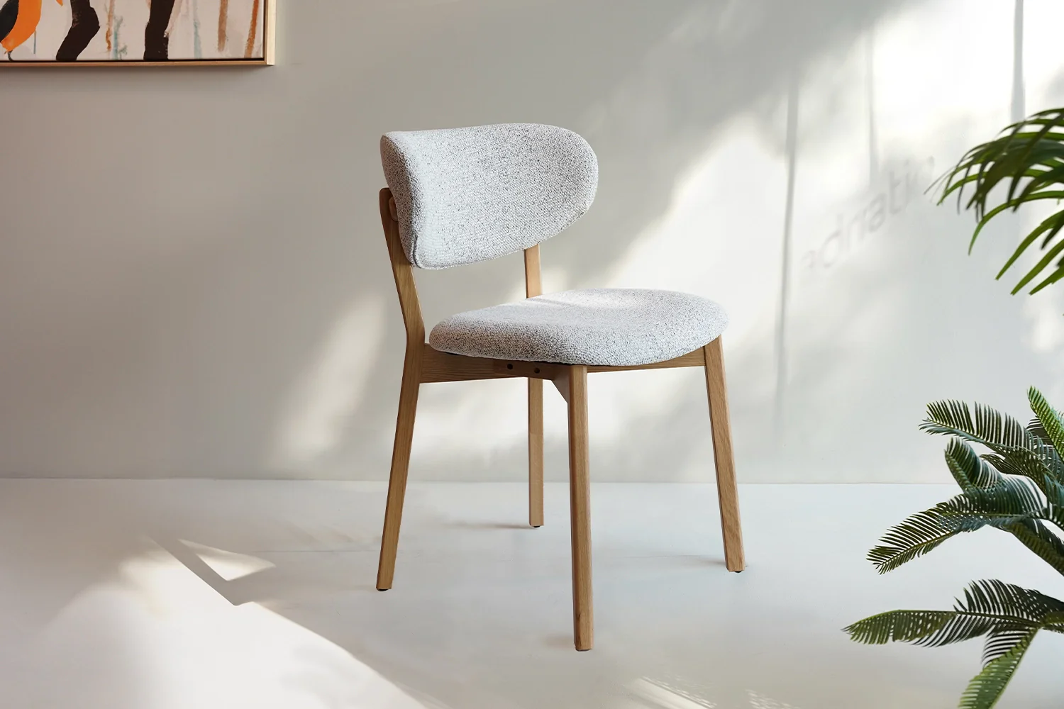 Junya Dining Chair - Natural - Image 2