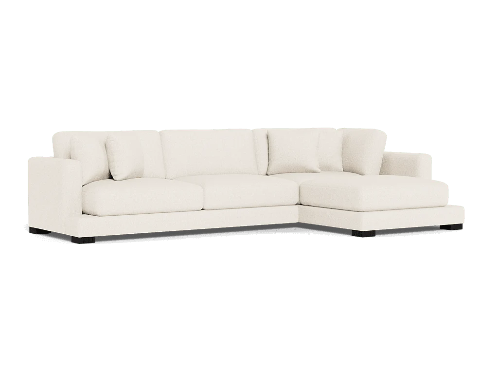 Kimona 3 Seater Plus Right Chaise - Fabric - Image 3
