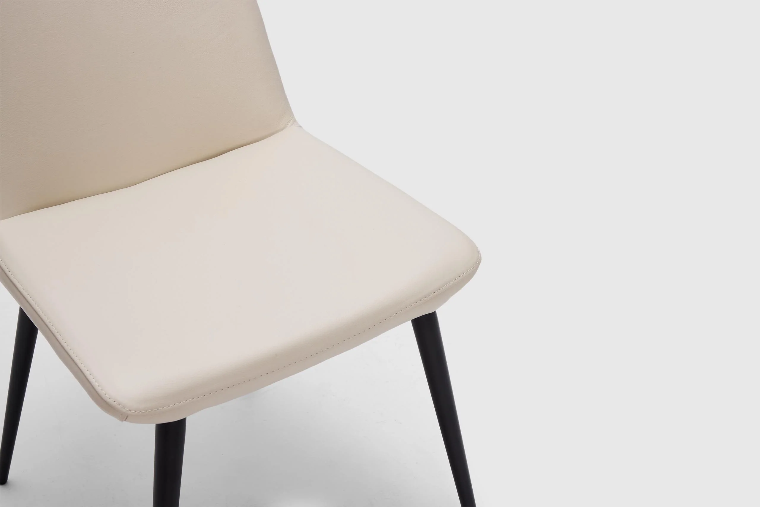 Laguna Dining Chair - Frost Leather - Image 5
