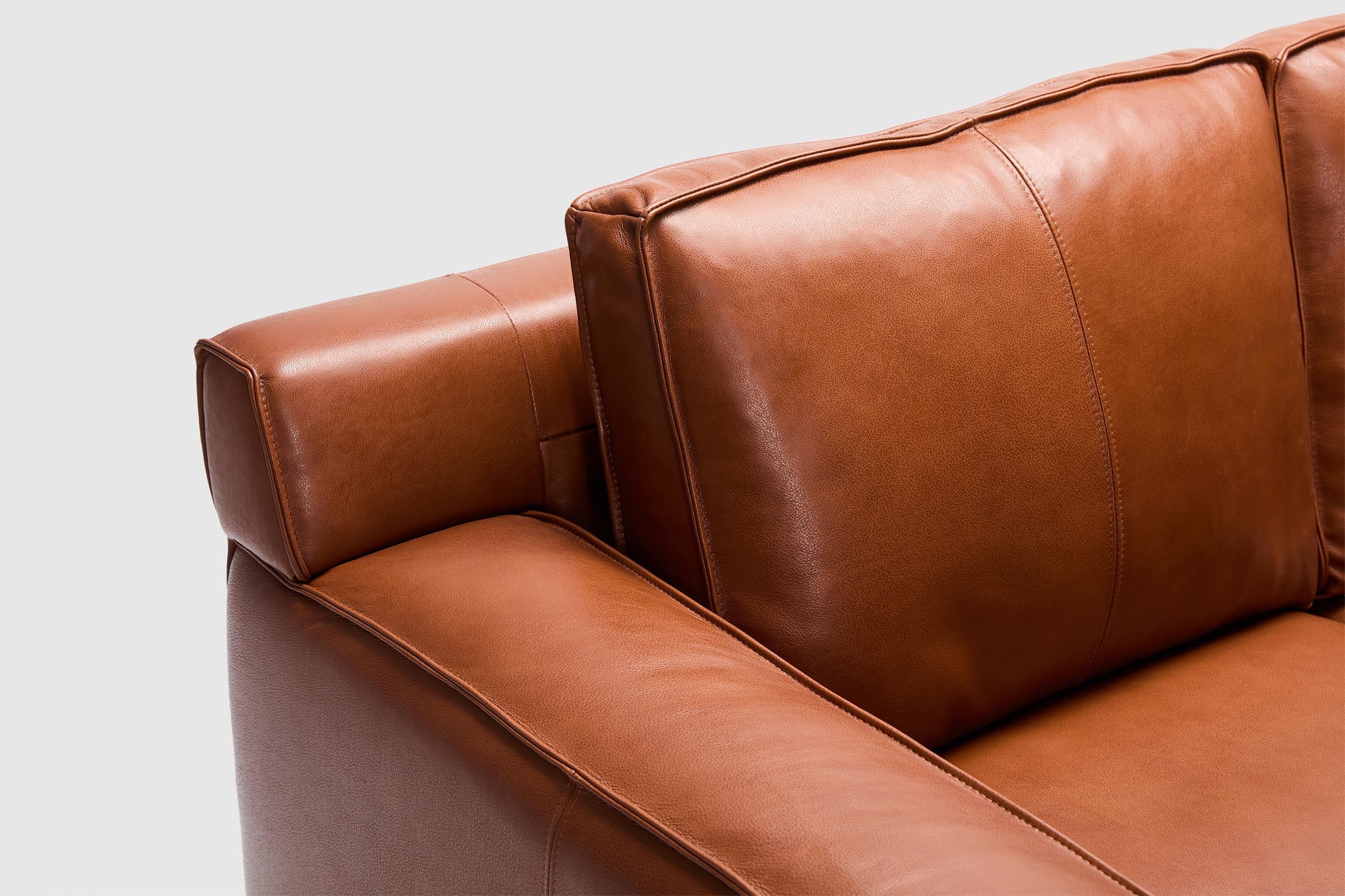 Lincoln 3 Seater Vintage Leather - Image 5