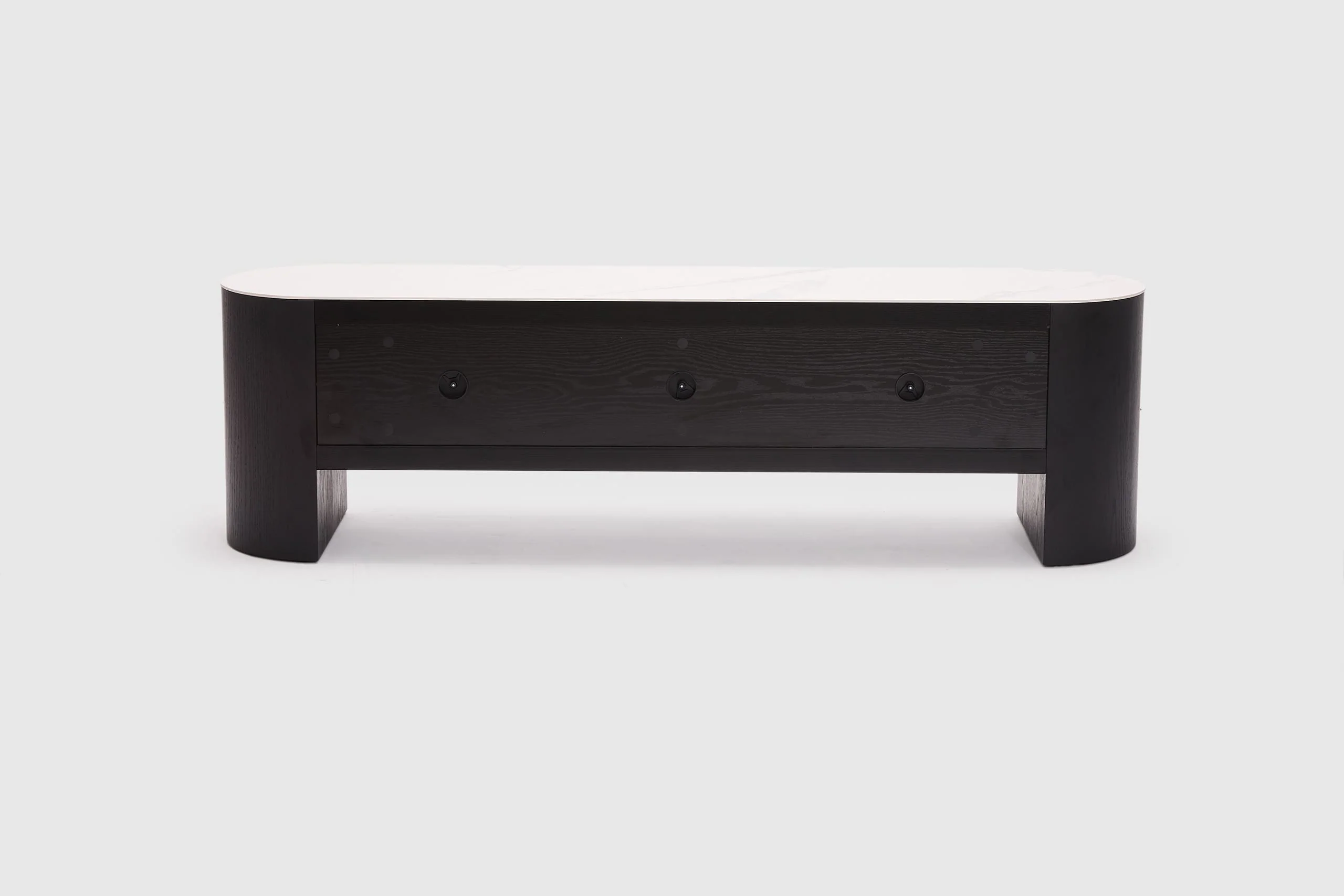 Milos Entertainment Unit - 3 Door - Image 11
