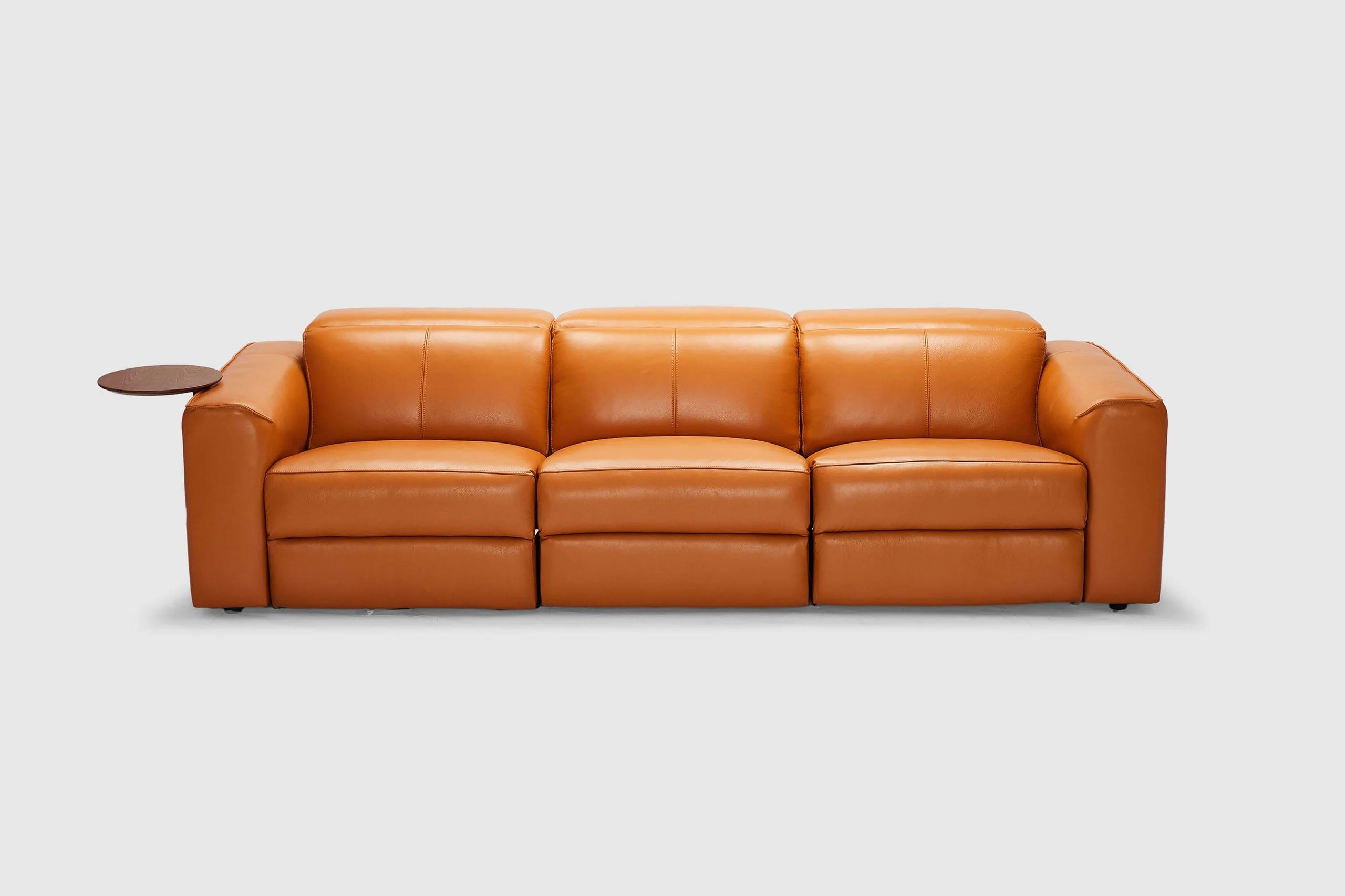Morelli 3.5 Seater Dual Electric Recliners With Electric Headrests - Image 4