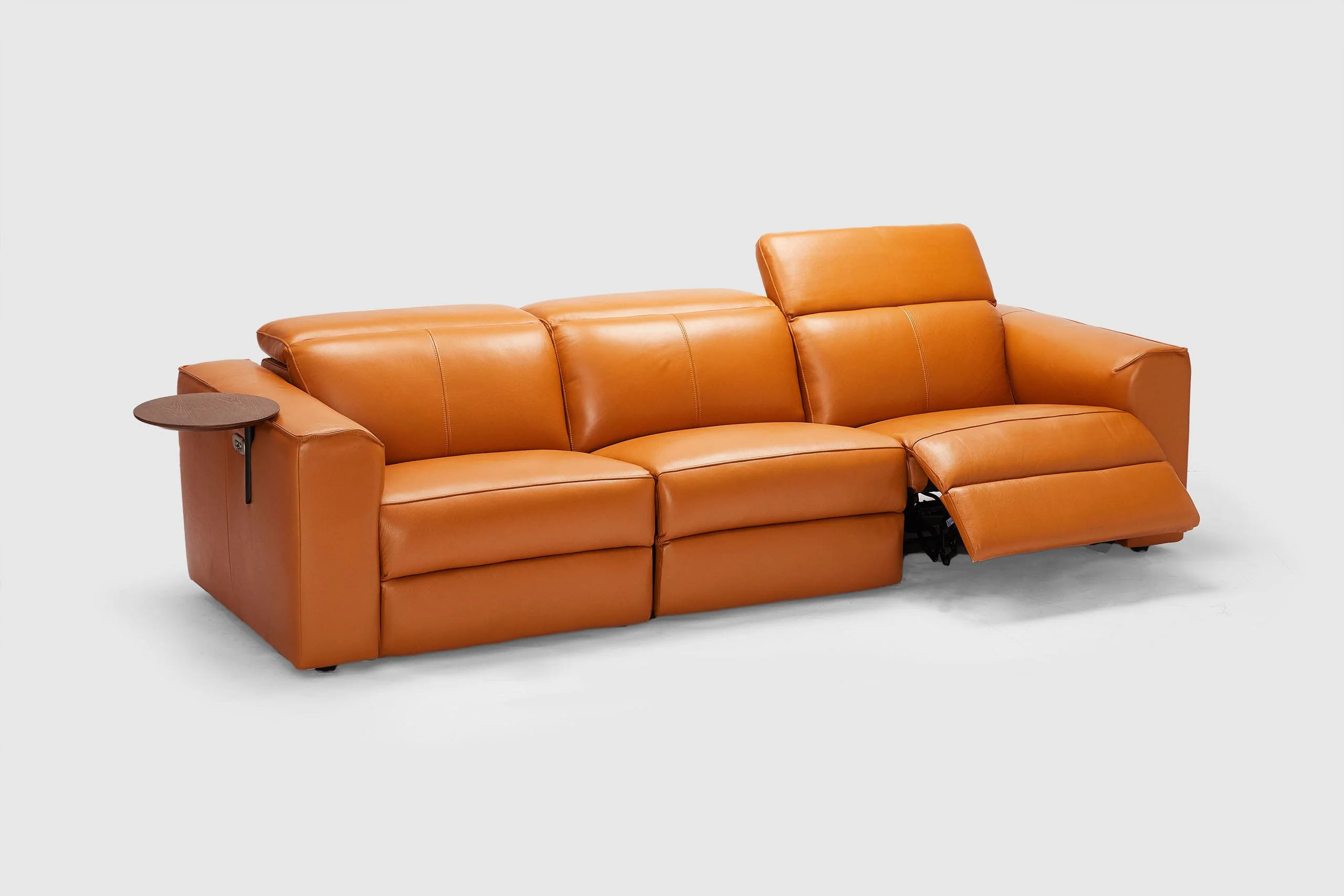 Morelli 3.5 Seater Dual Electric Recliners With Electric Headrests - Image 7