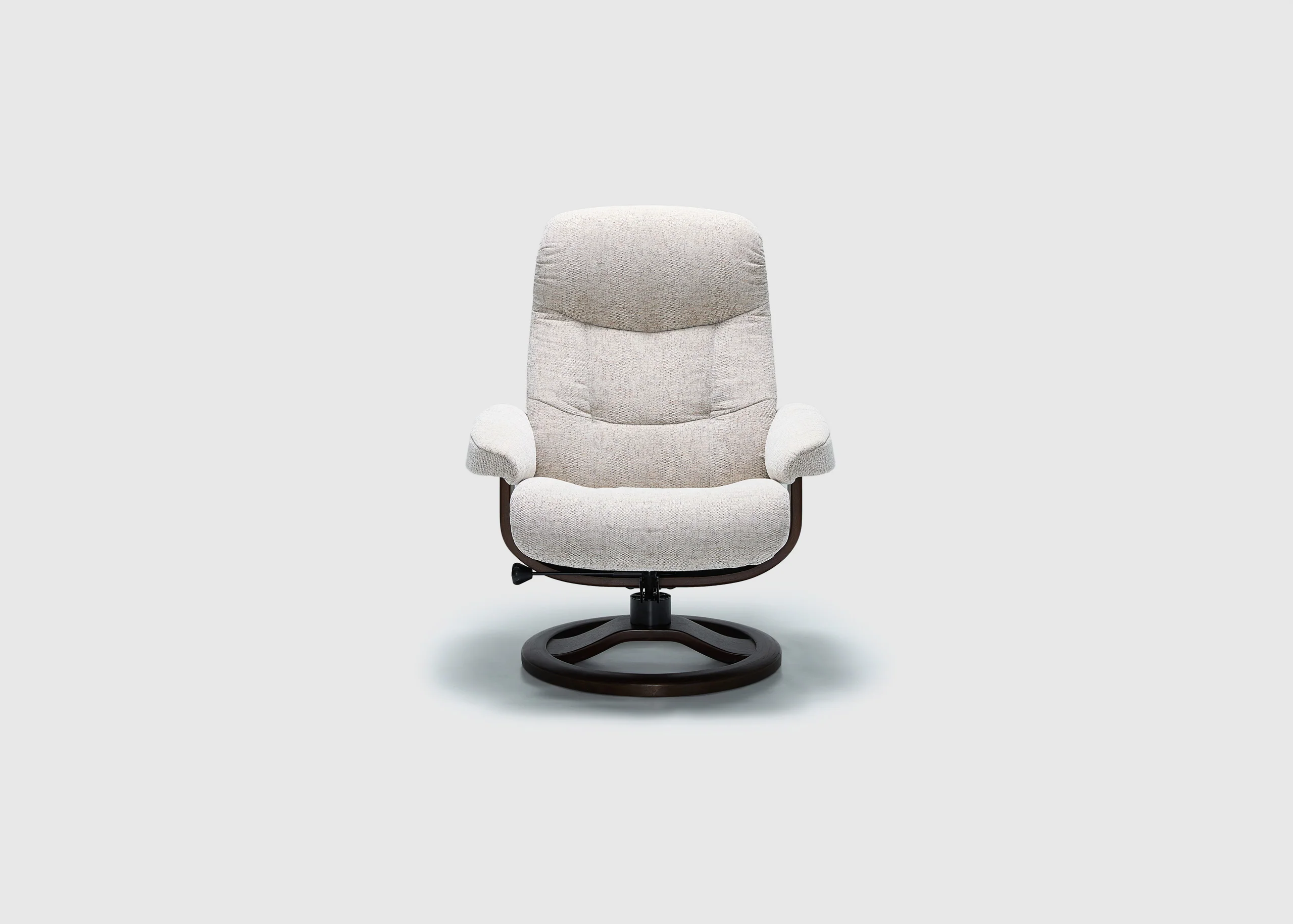 Muldal Fjords Recliner Chair + Footstool - Fabric - Image 3