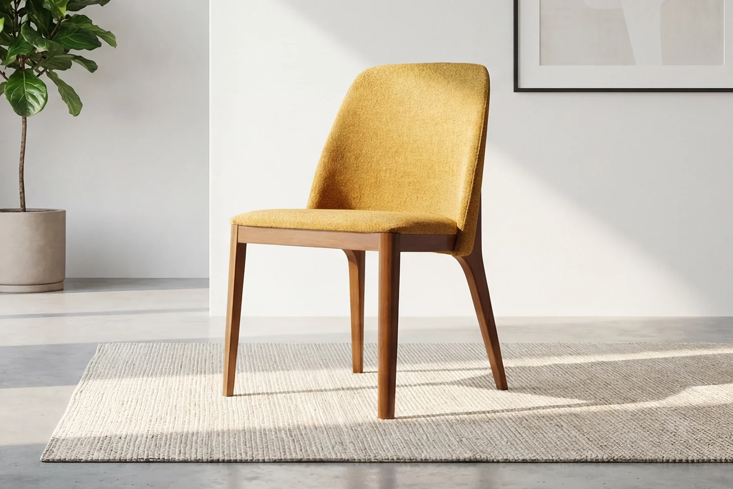 Nikki Dining Chair - Fabric - Image 2