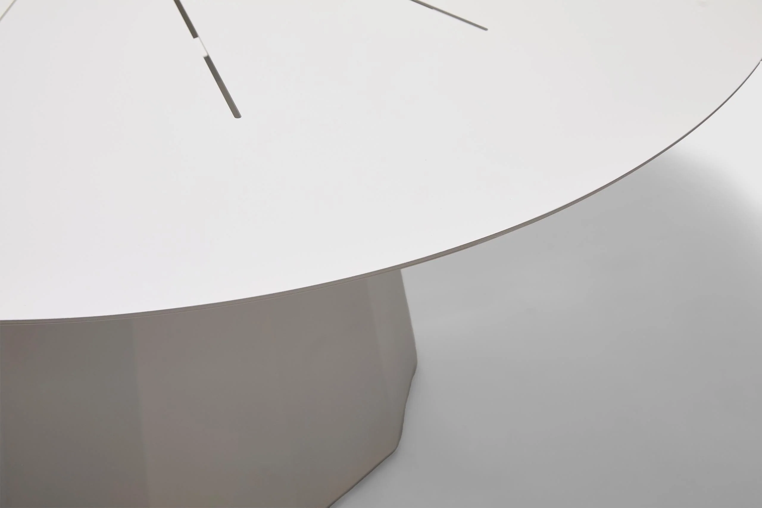Noco Outdoor Dining Table - White - Image 3