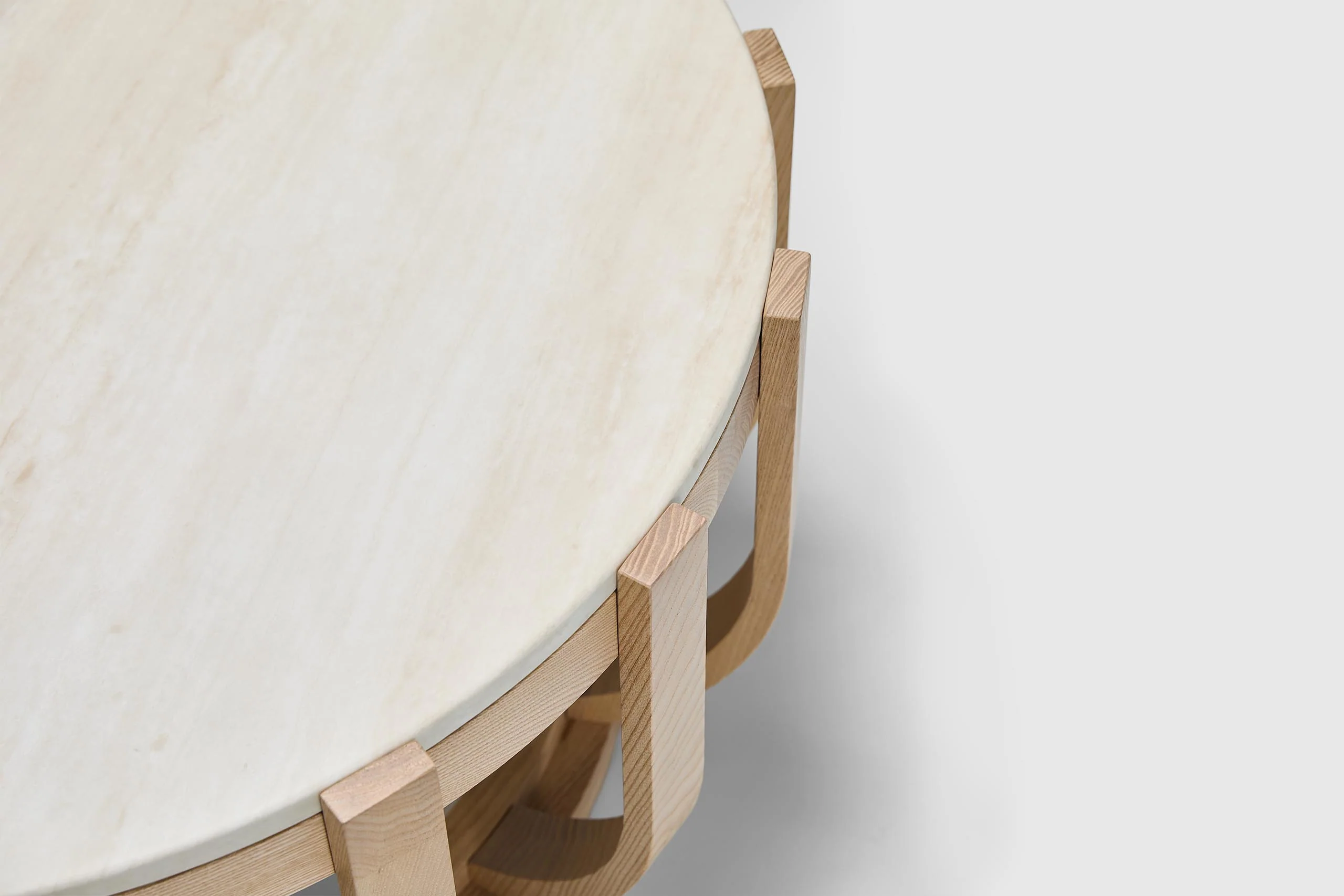 Ocean Coffee Table - Travertine - Image 4