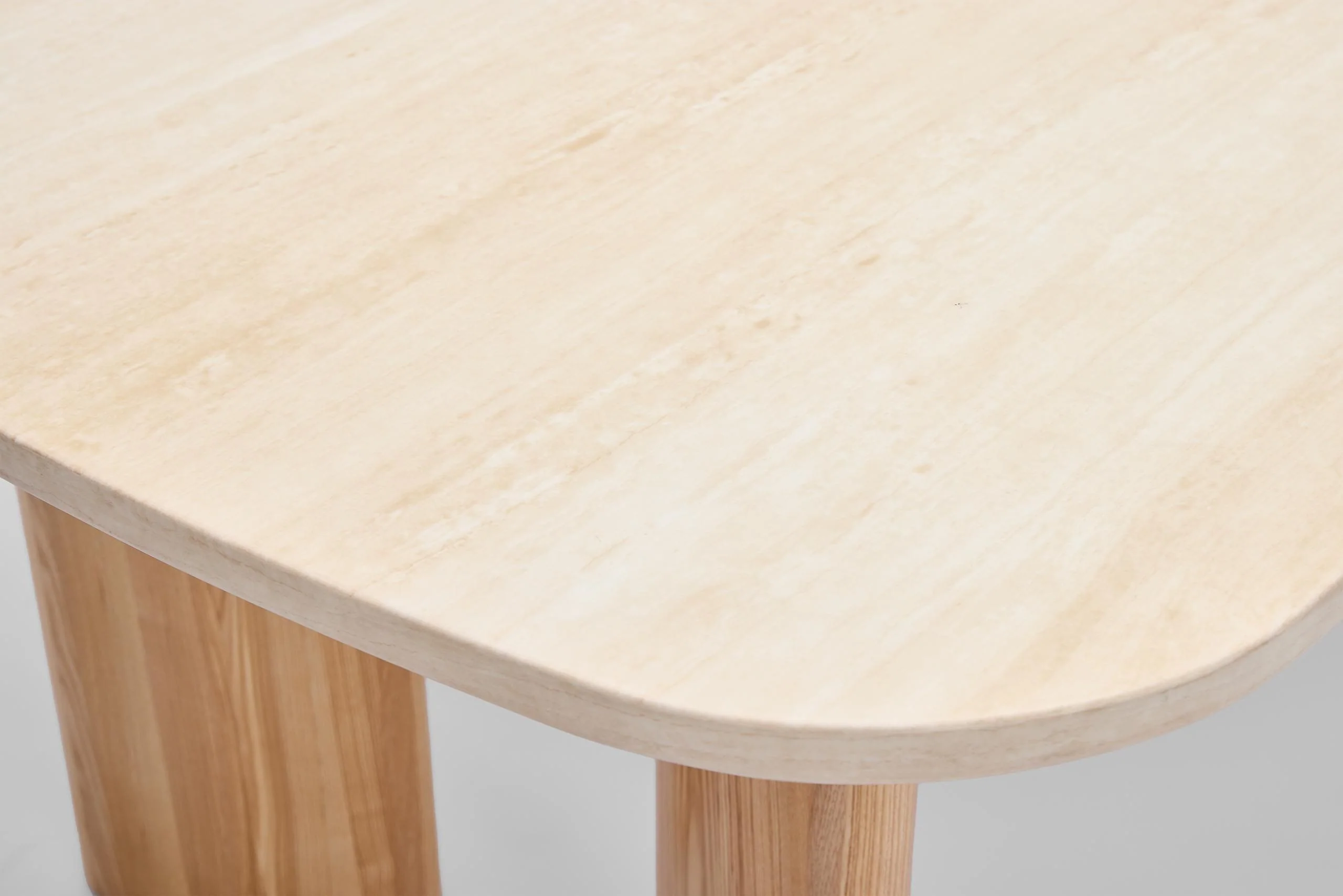 Paragi Travertine Dining Table - Image 4