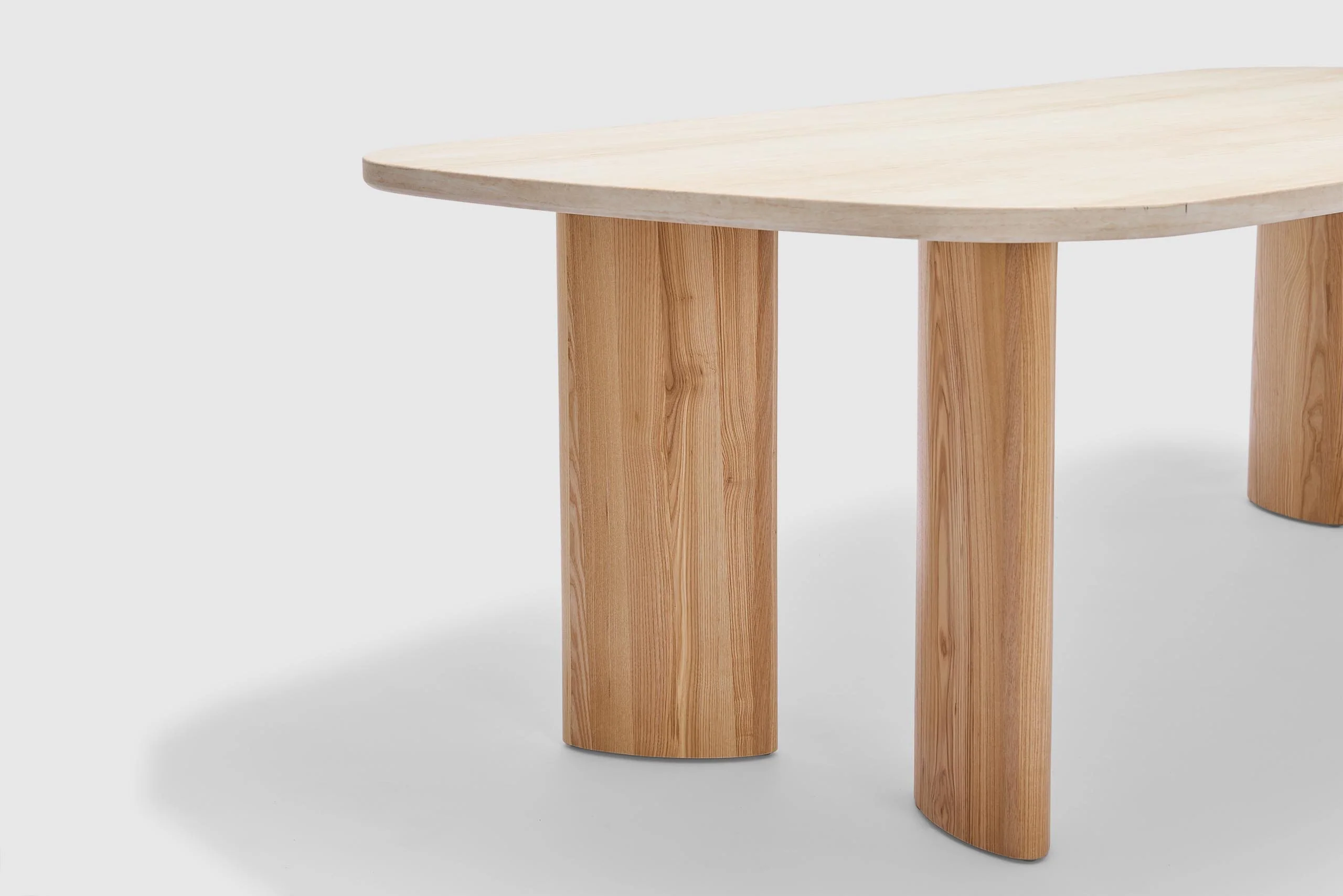 Paragi Travertine Dining Table - Image 5