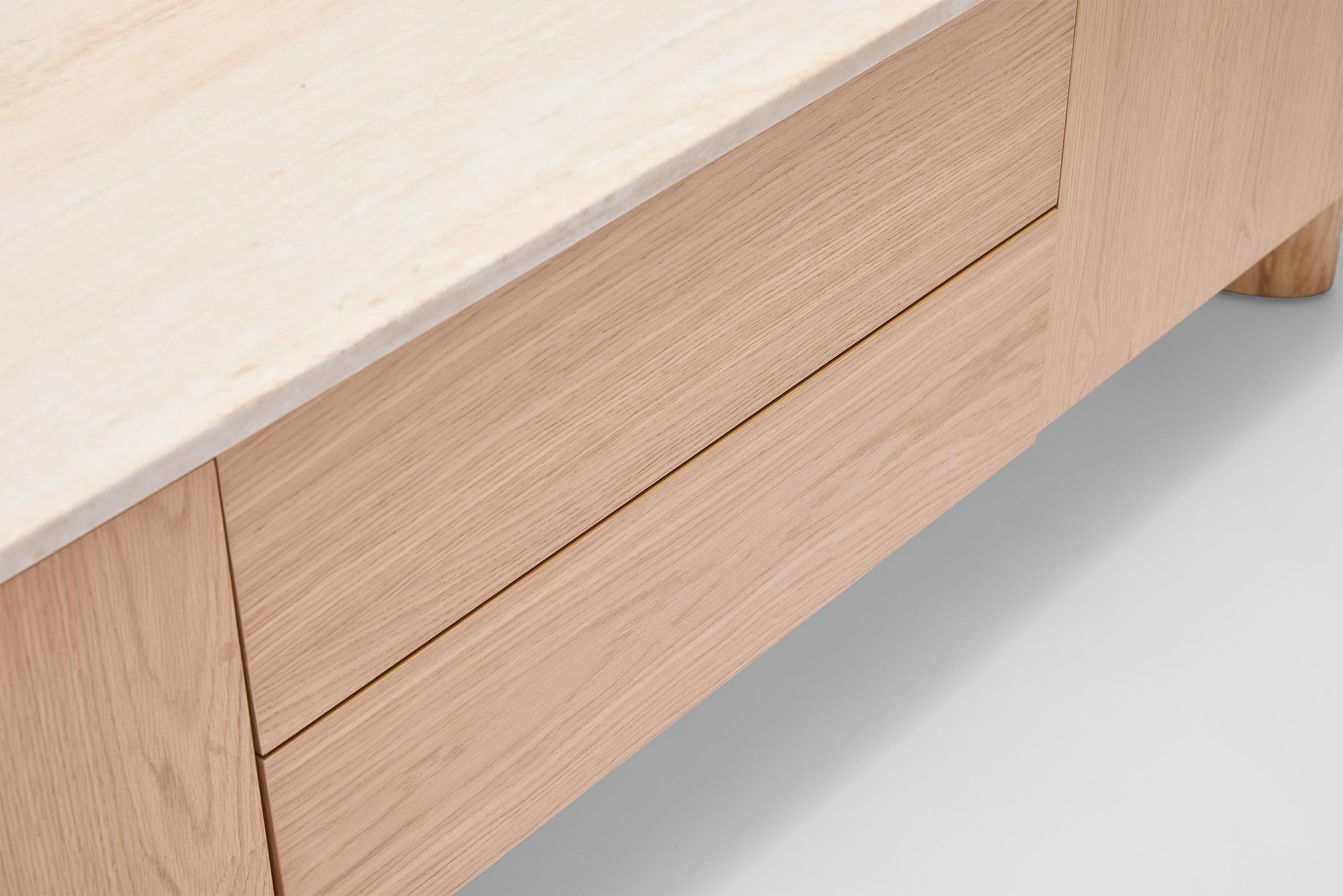 Paragi Travertine Entertainment Unit - Image 9