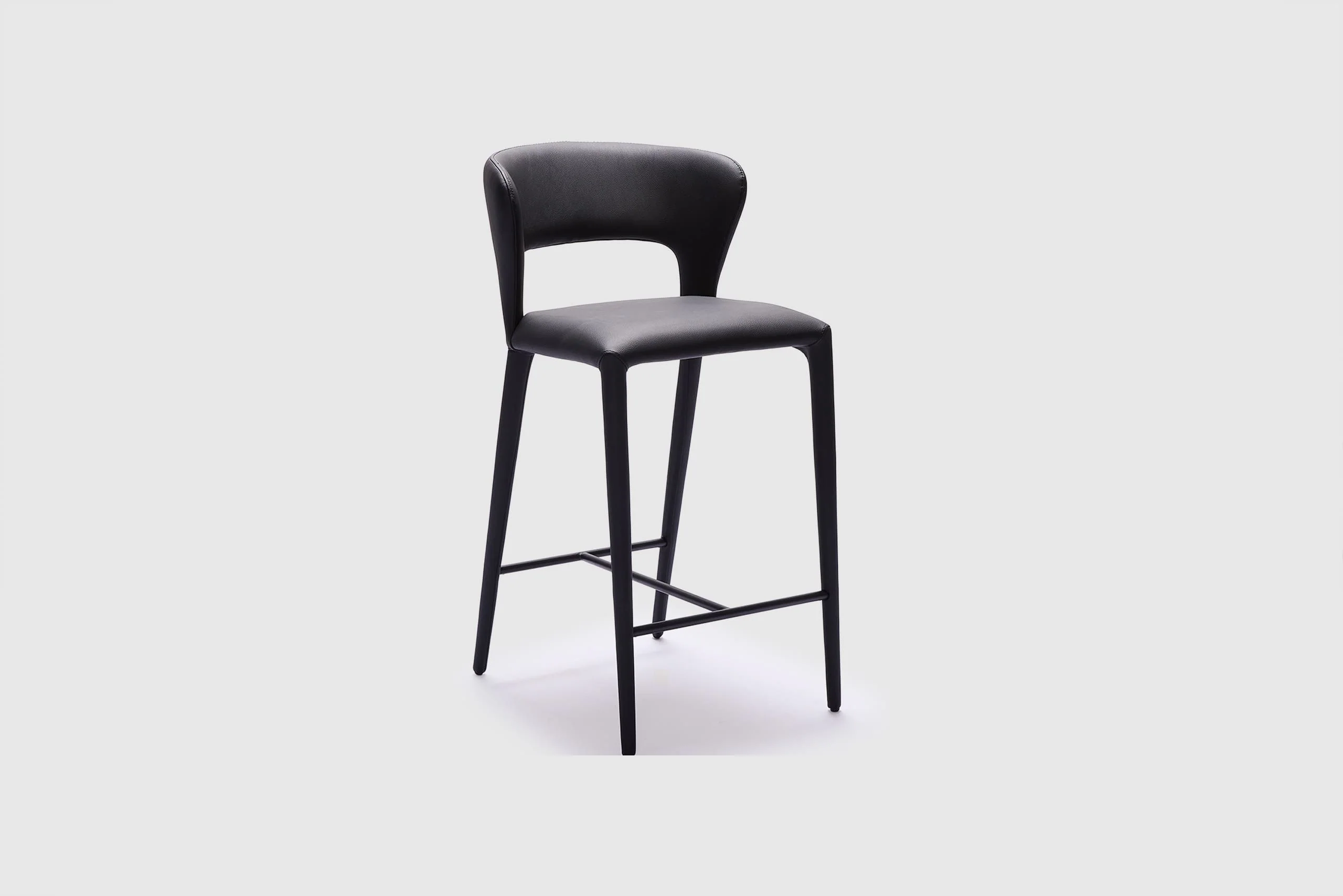 Pavia Bar Stool - Black - Image 3