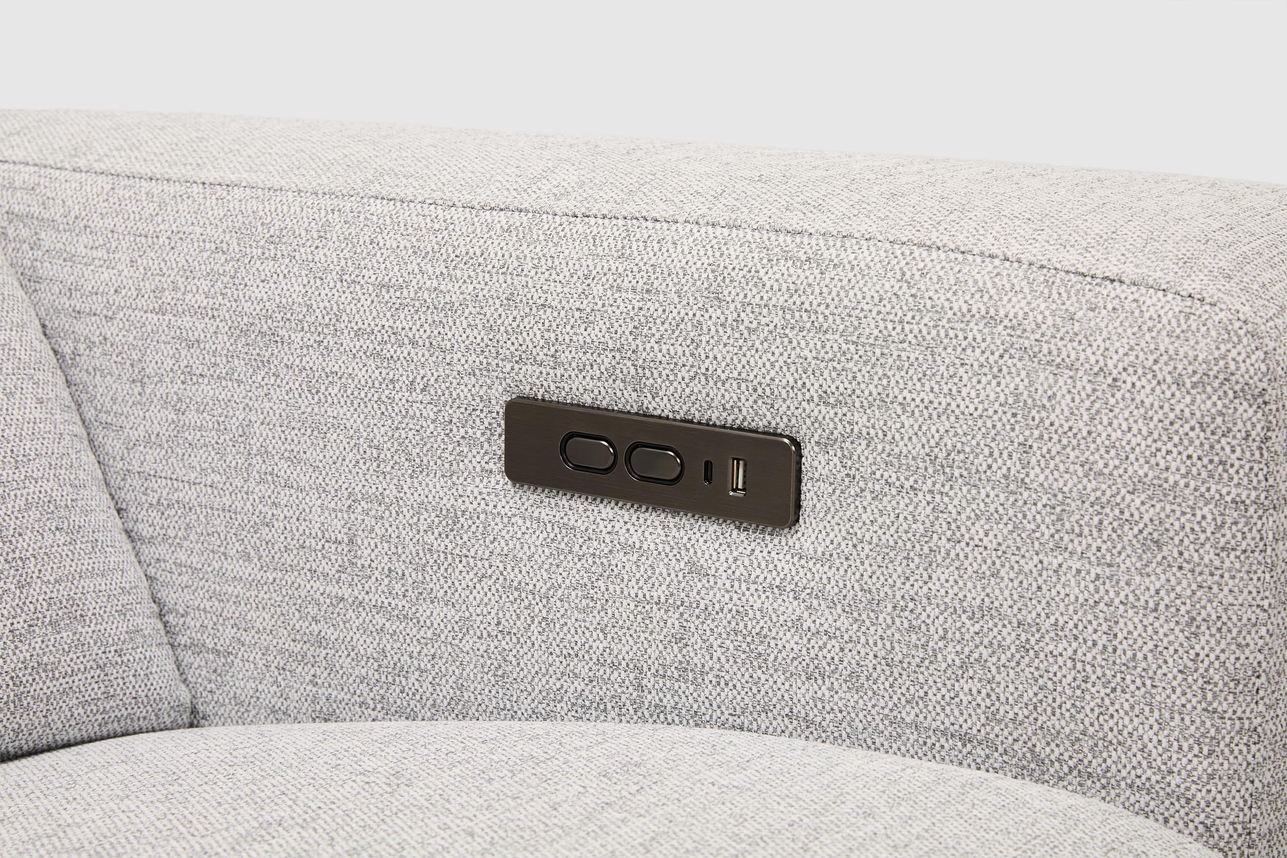 Piaz 5 Seat Corner Lounge Dual Electric Recliners And Adjustable Headrests - Image 7