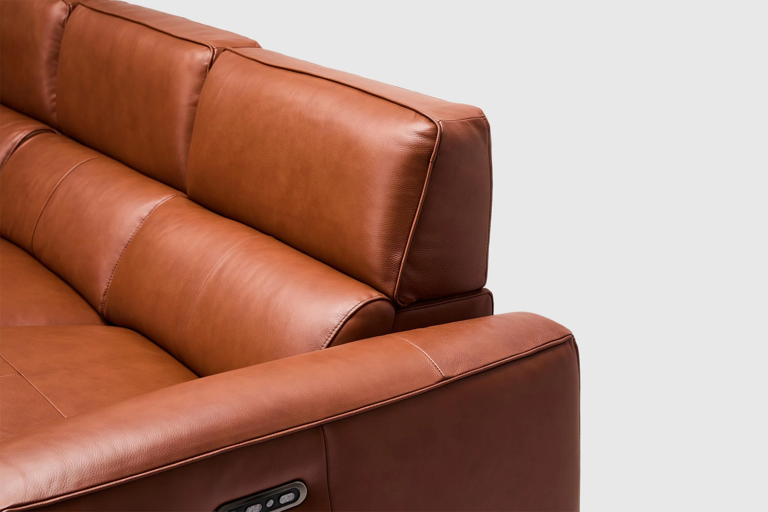 Santoro 6 Seat Modular - Leather - Image 10