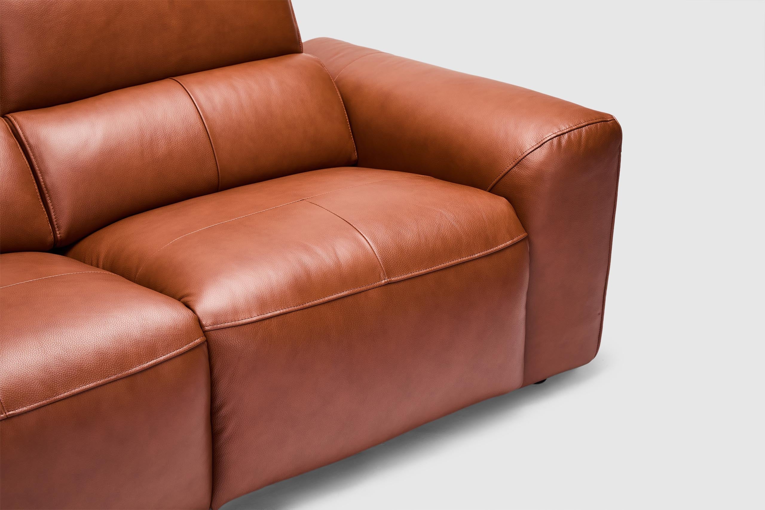 Santoro 6 Seat Modular - Leather - Image 12