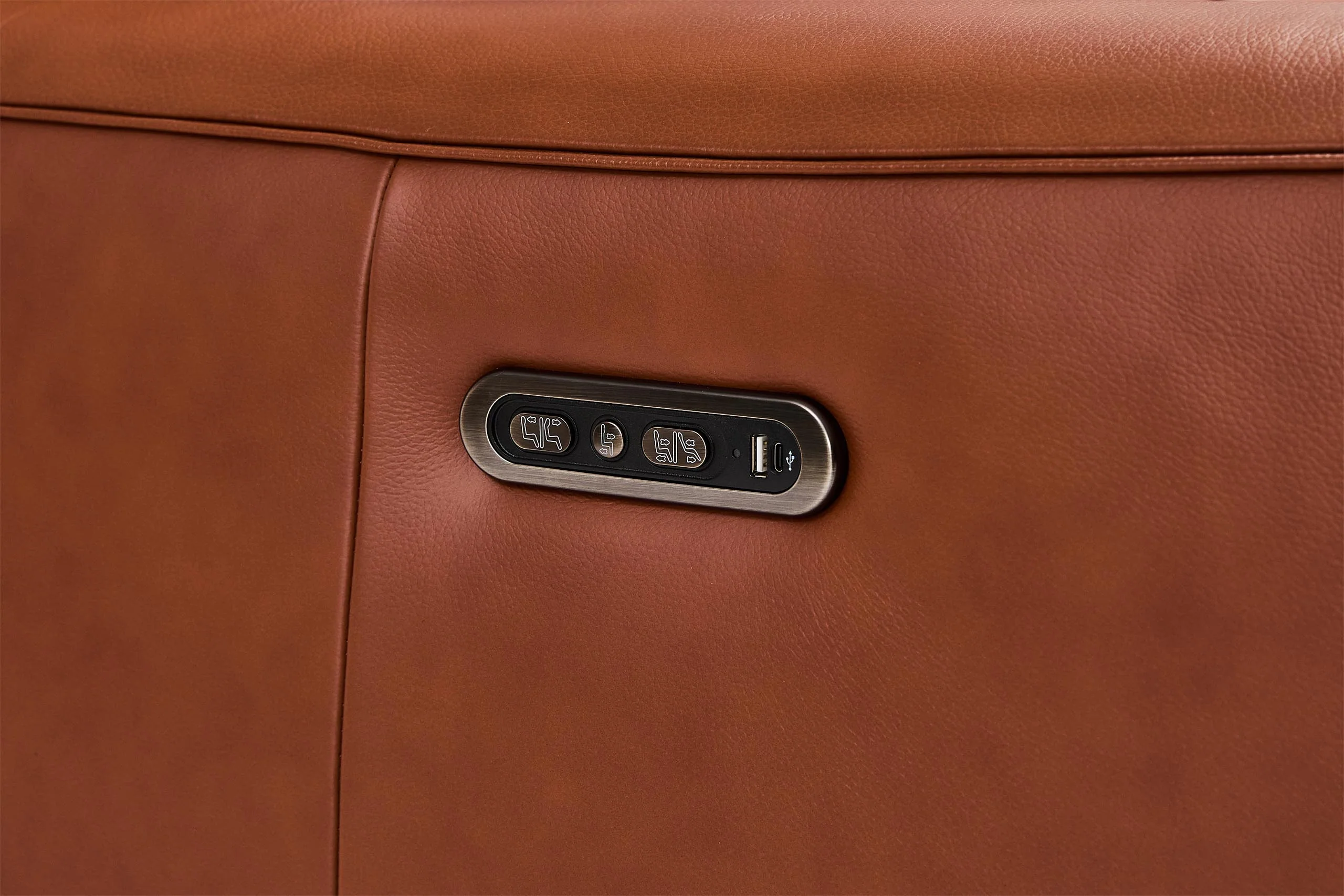 Santoro 6 Seat Modular - Leather - Image 17