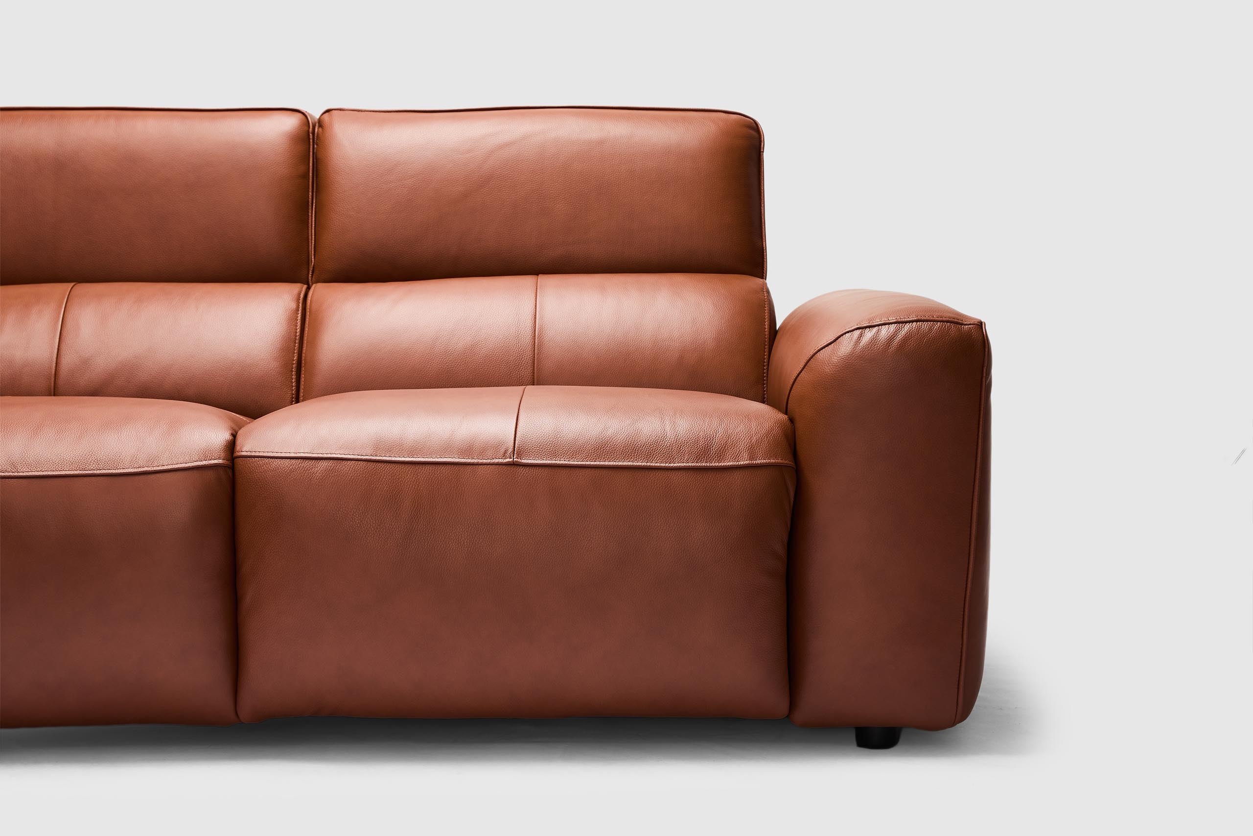 Santoro 6 Seat Modular - Leather - Image 9