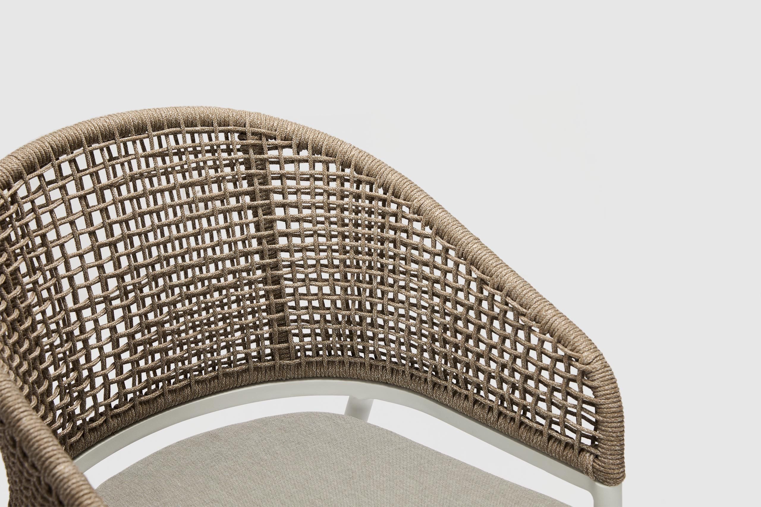 Sarande Outdoor Dining Chair - White - Image 6