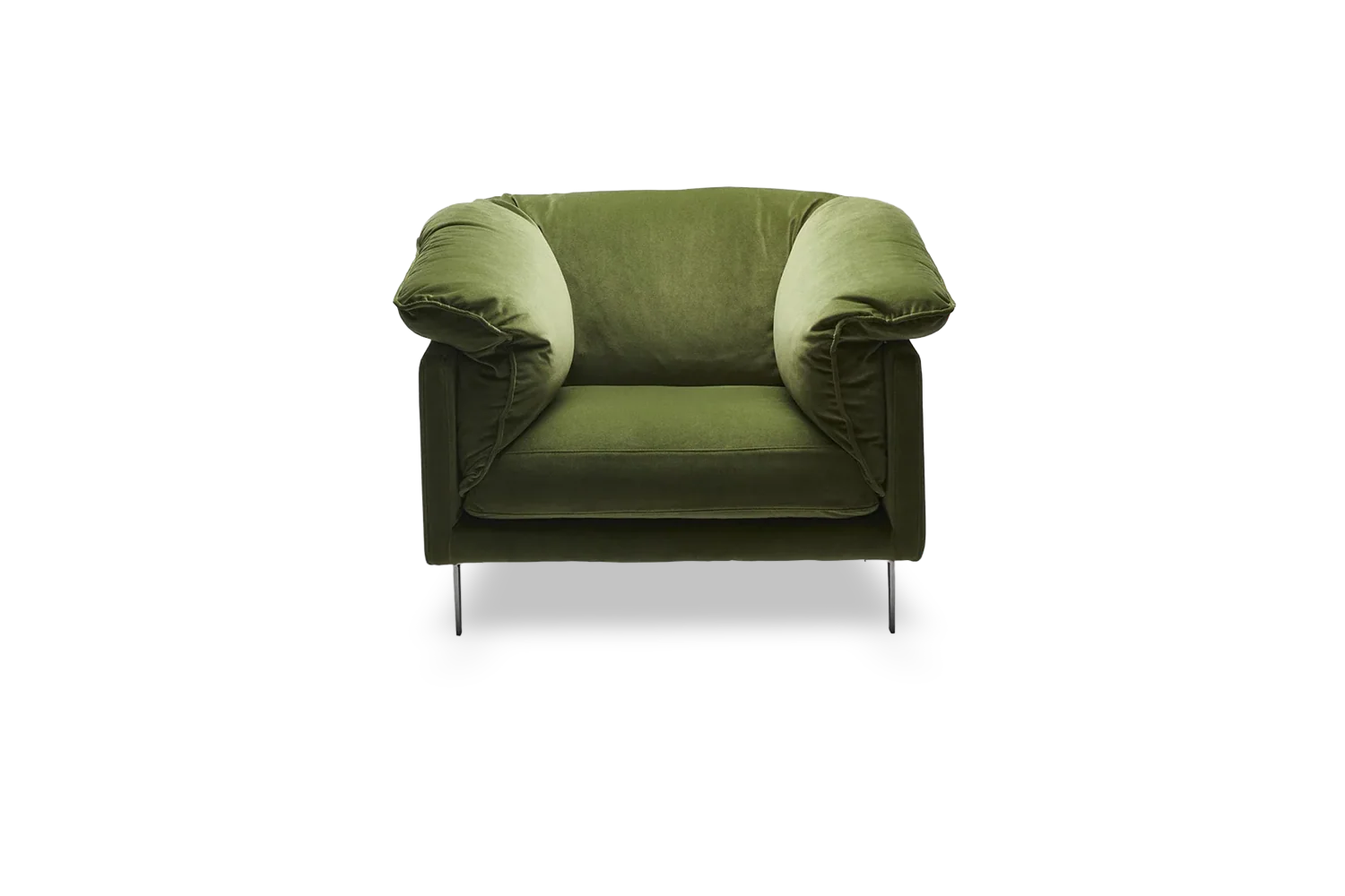 Sela Velvet Accent Chair