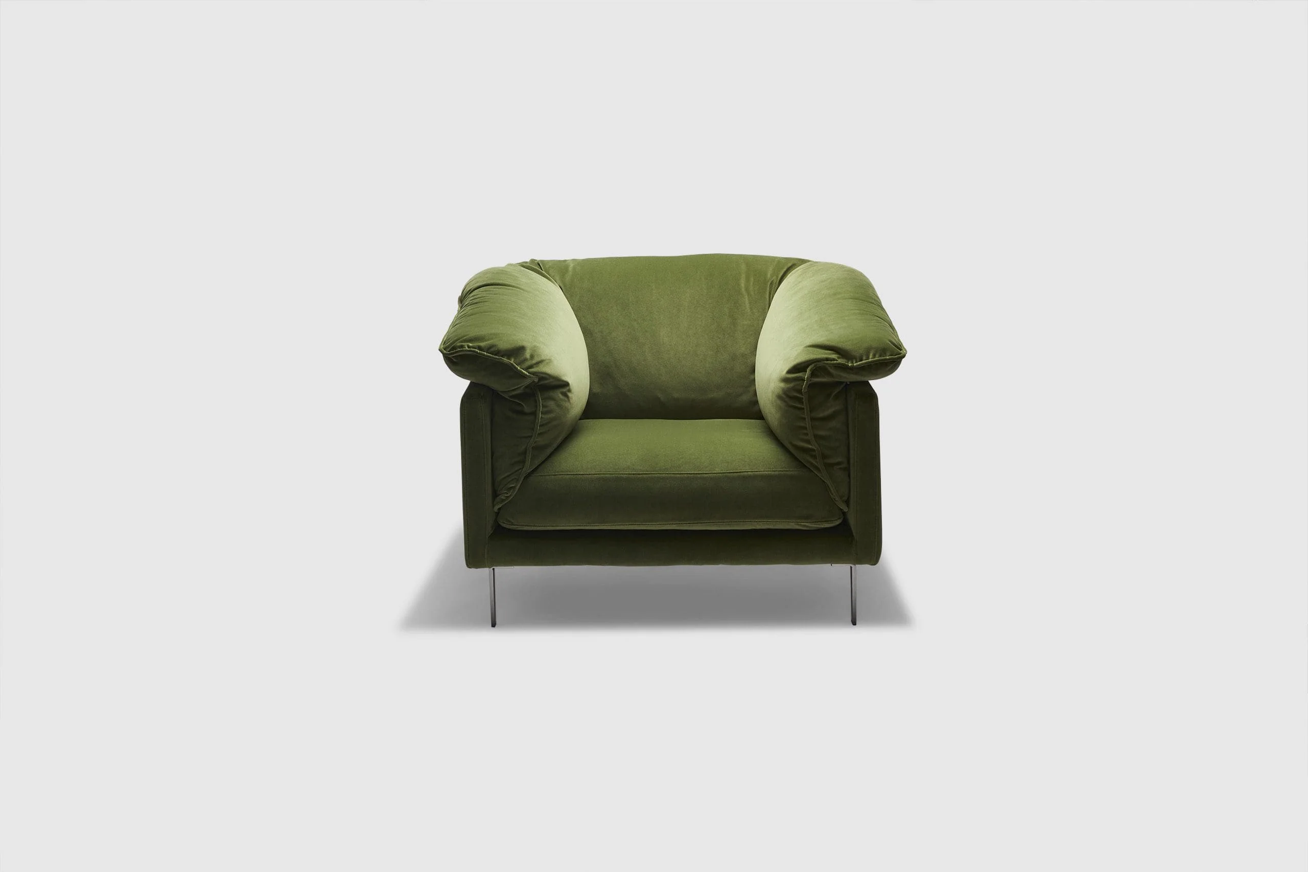 Sela Velvet Accent Chair - Image 4