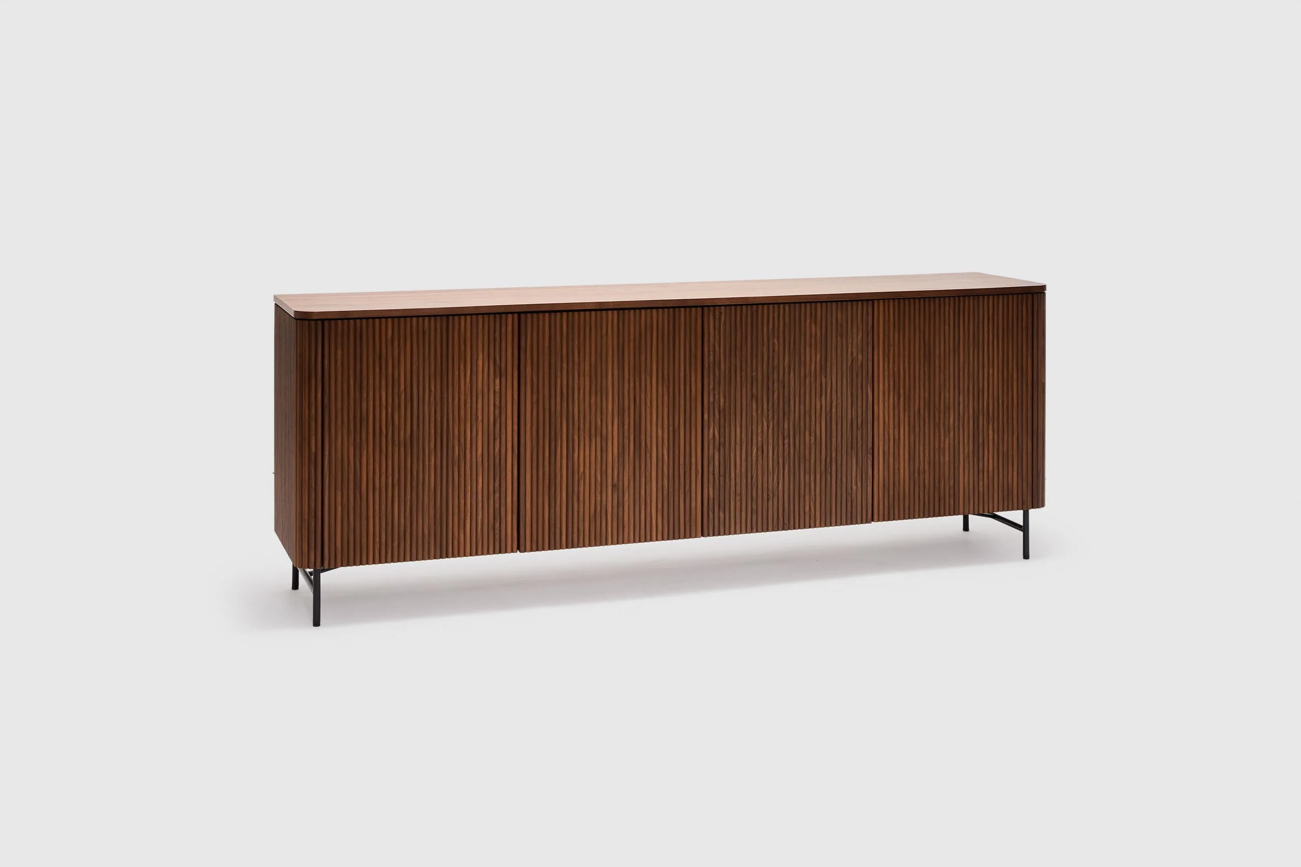 Soren 4 Door Buffet American Walnut - Image 3