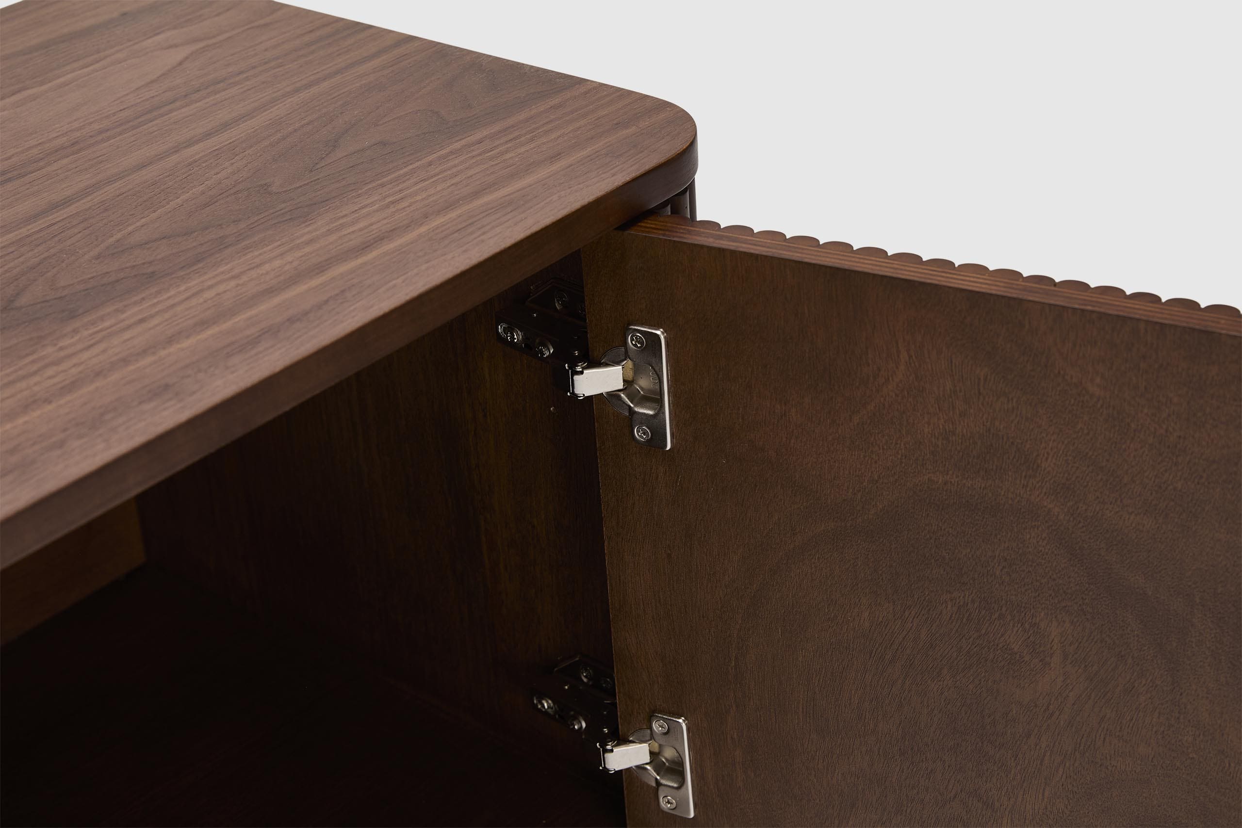 Soren Entertainment Unit 160cm - Walnut - Image 8