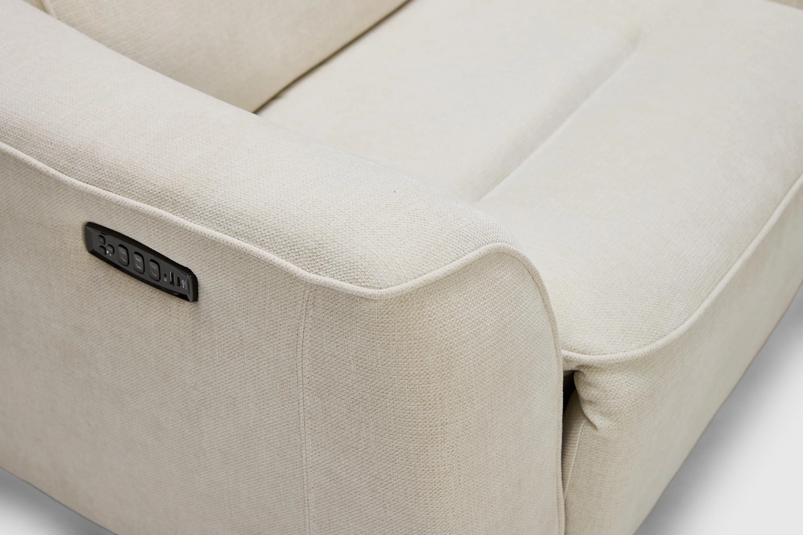 Tara 1.25 Seater Electric Recliner Powered Lumbar & Telescopic Headrests - Image 4