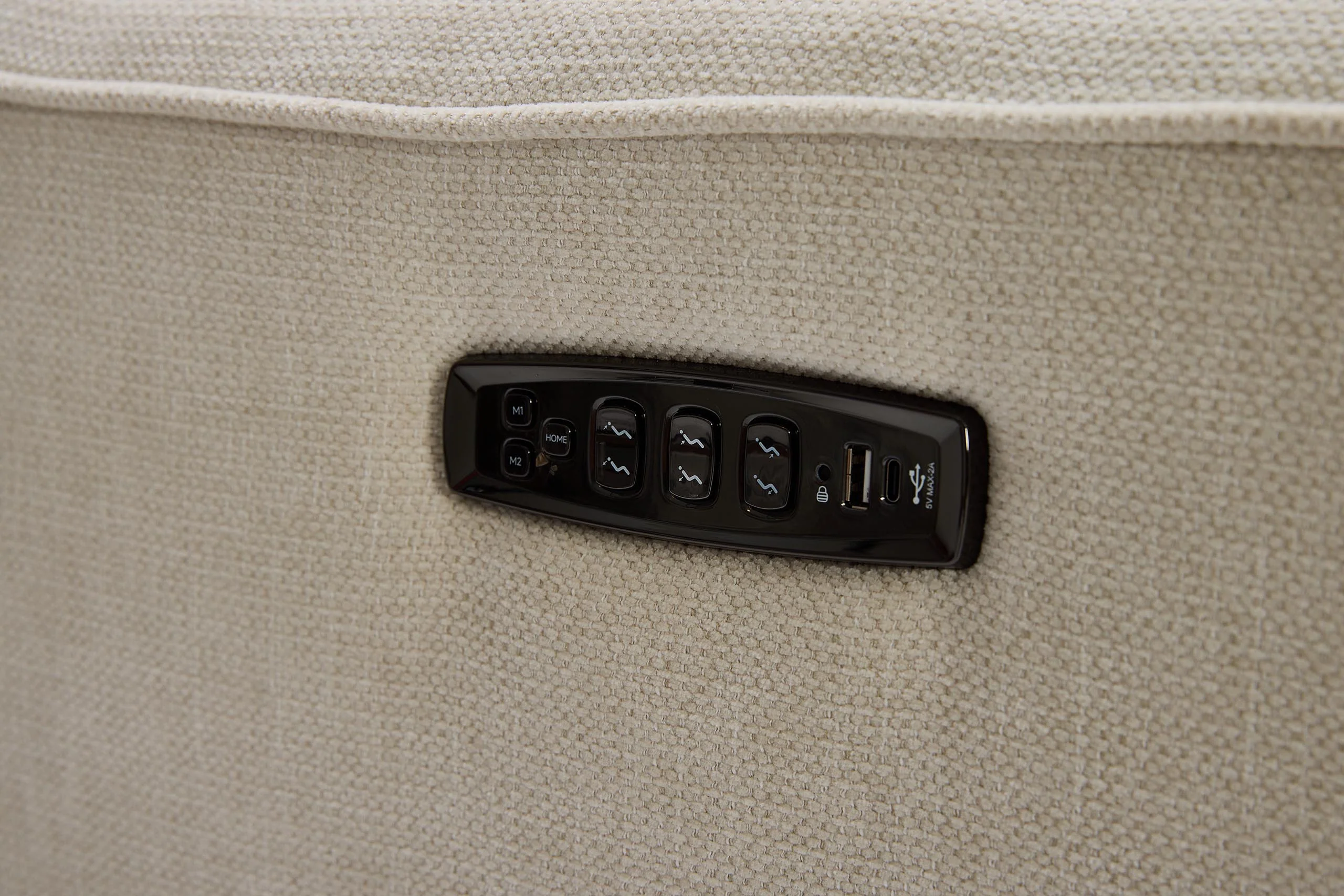 Tara 1.25 Seater Electric Recliner Powered Lumbar & Telescopic Headrests - Image 5