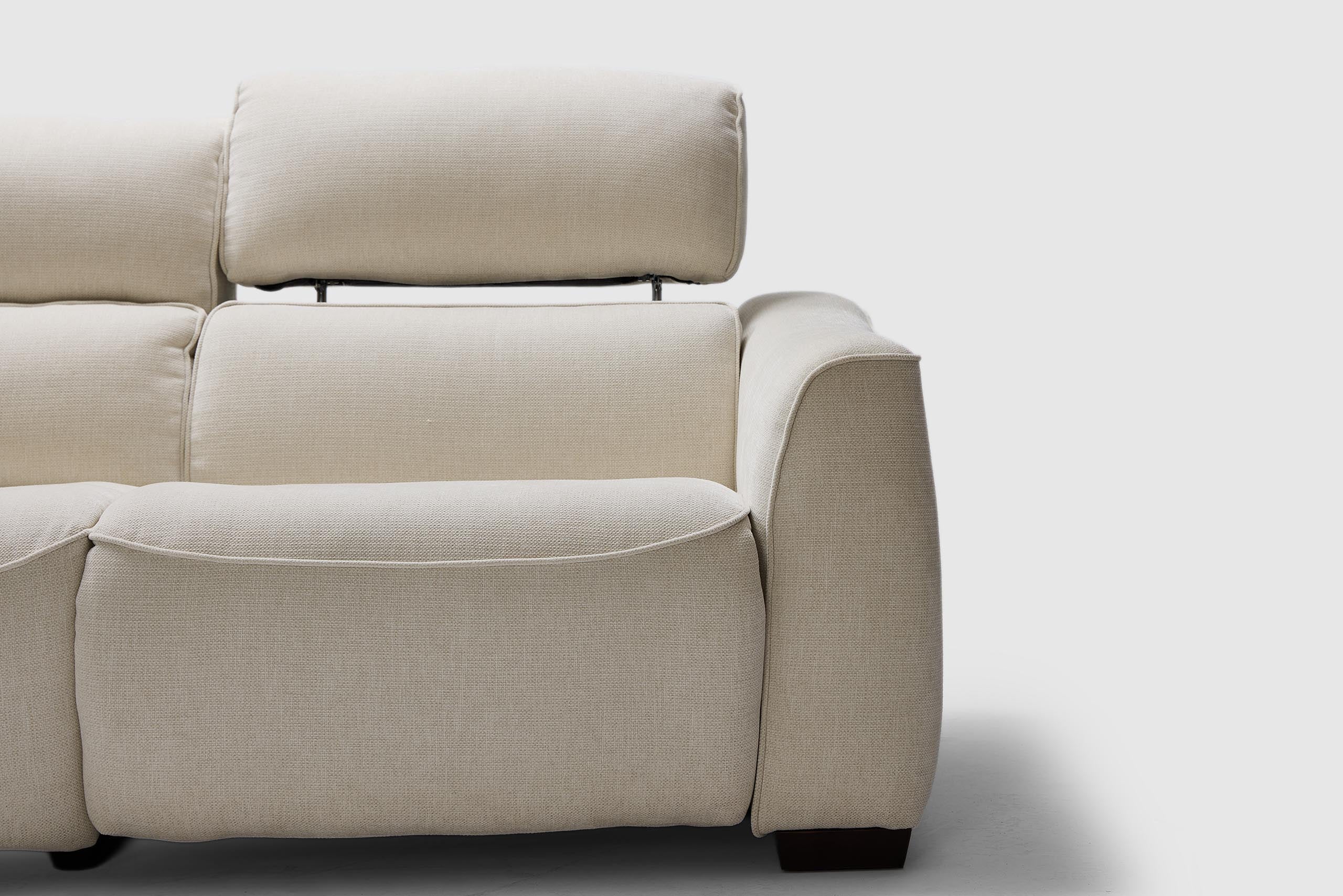 Tara 3.5 Seater With Electric Recliners And Telescopic Headrests - Image 7