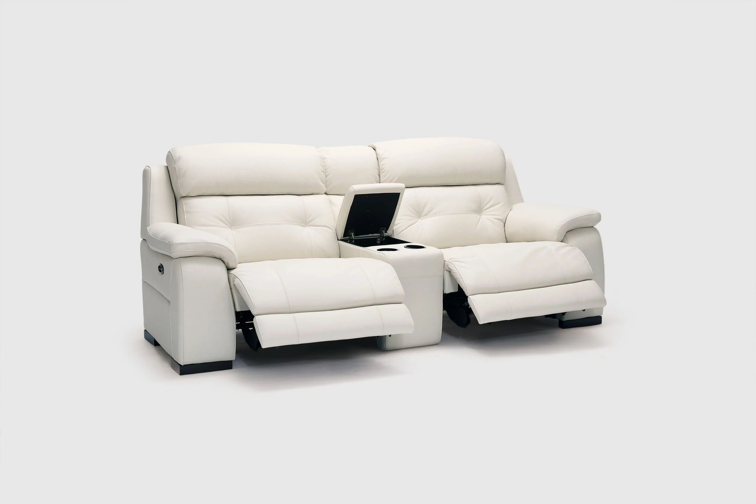 Todd 2.5 Seater Dual Electric Recliners With Multi-Function Console - Image 7