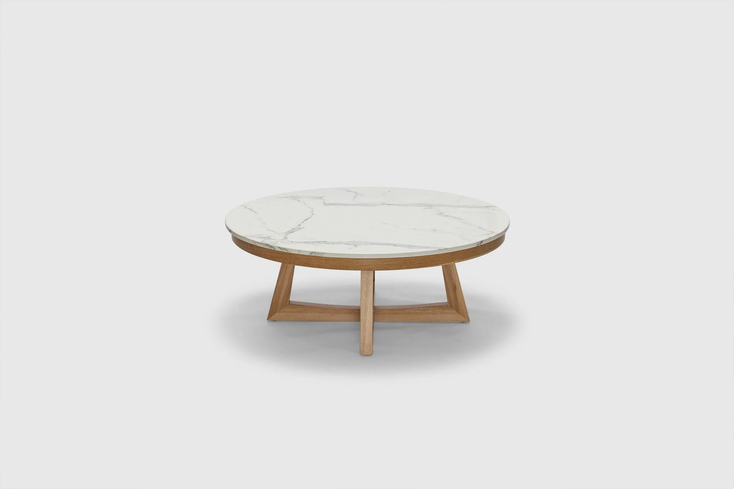 Toulon Round Marble Coffee Table - Image 3