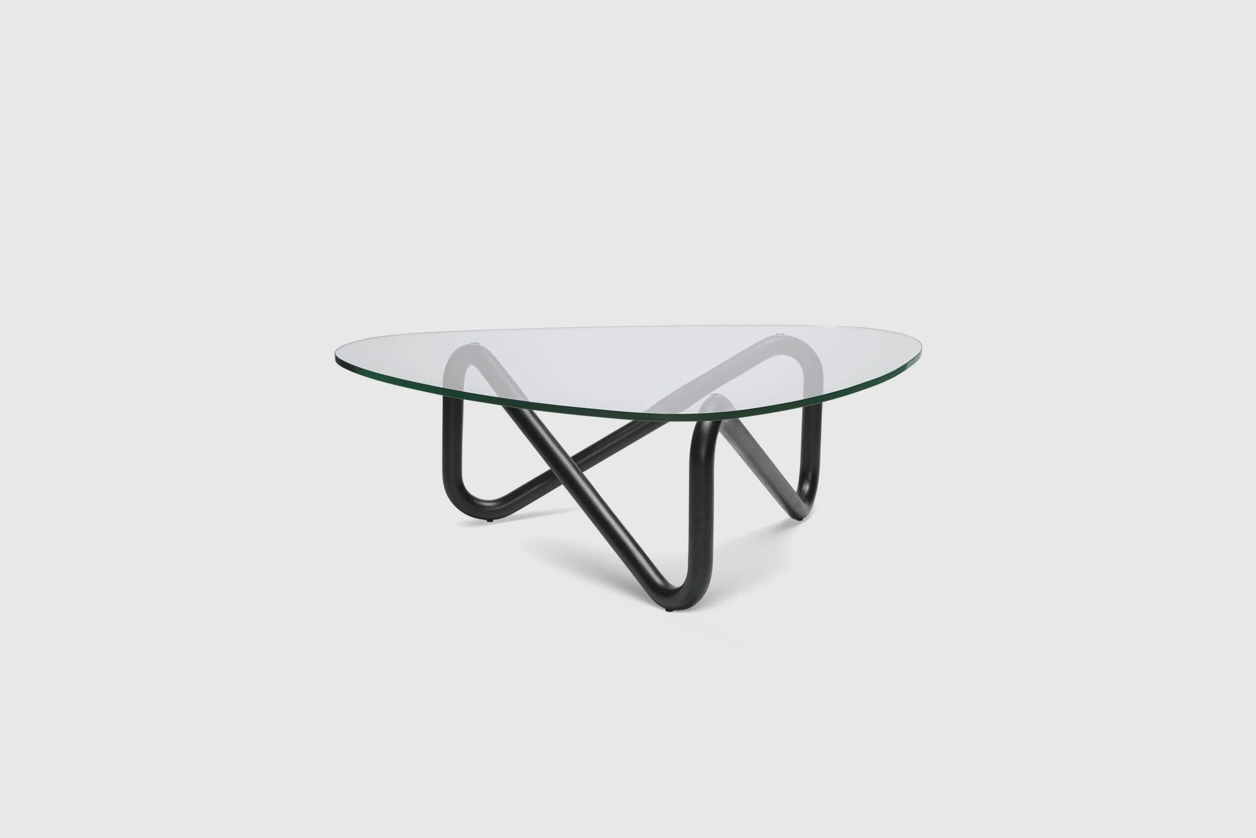 Twist Coffee Table - Matt Black - Image 3