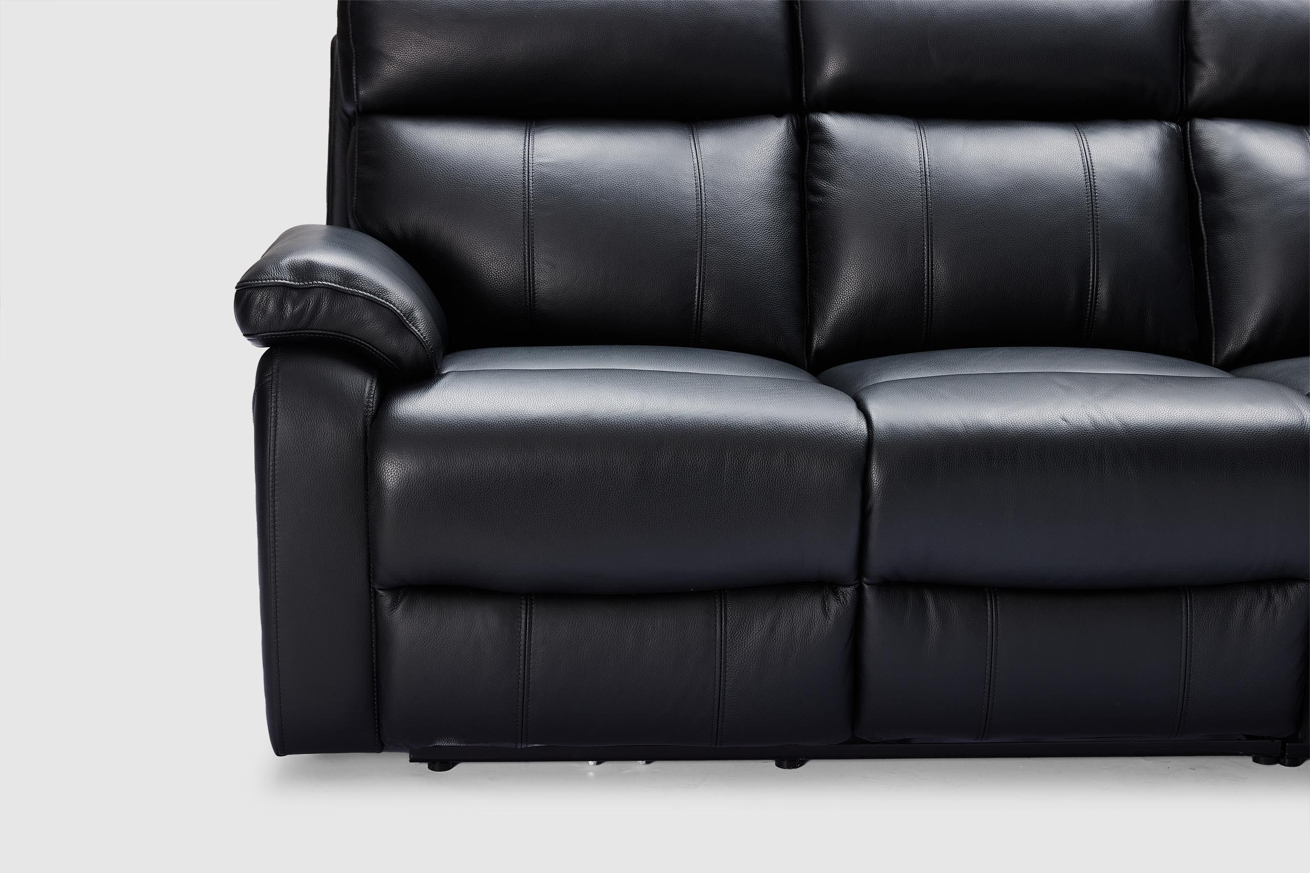 Viola 3 Piece Lounge Package Electric Recliners With Electric Headrests - Leather - Image 4