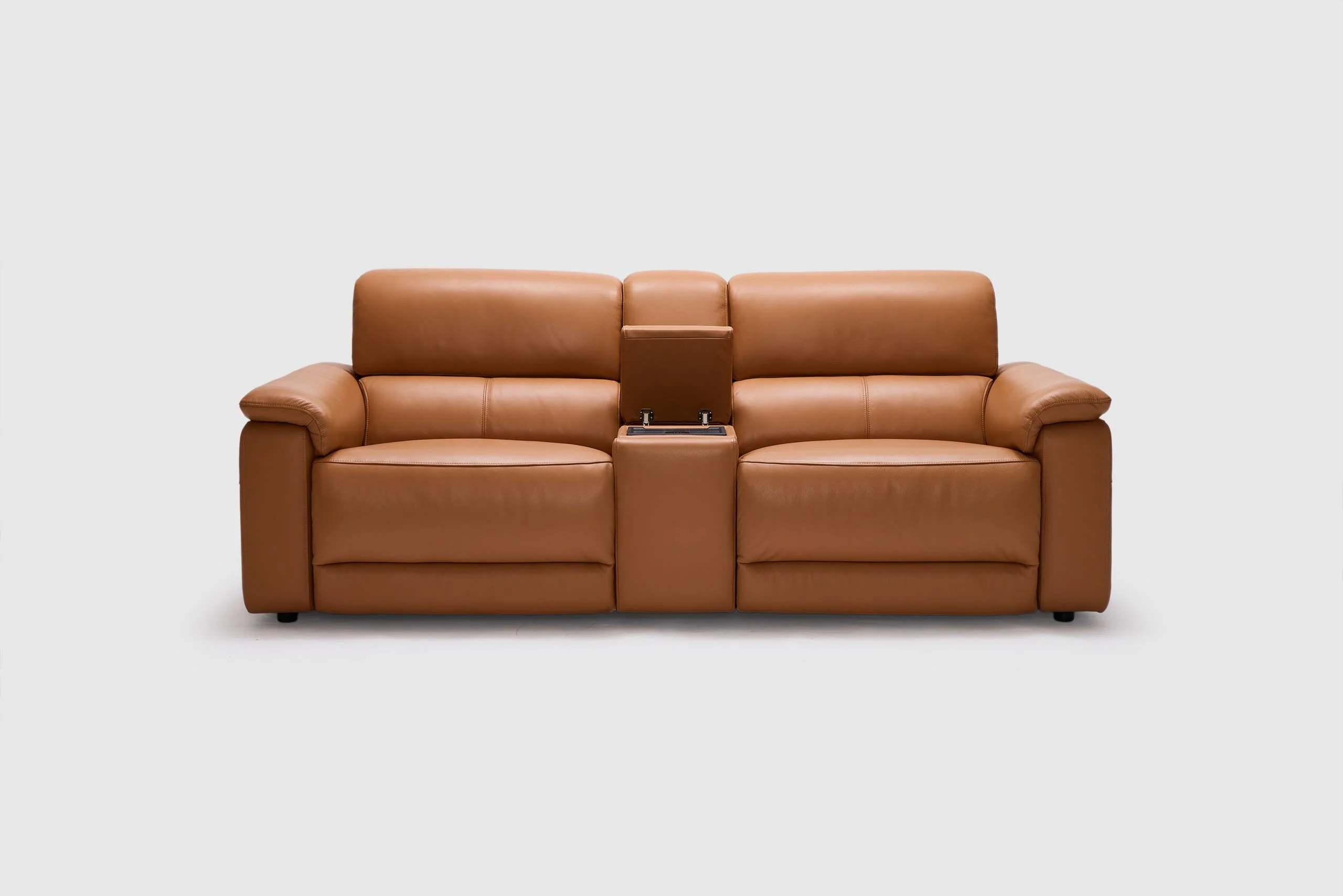 Zara 2.5 Seater Includes Dual Electric Recliners & Telescopic Headrests With Multi-Function Console* - Image 3