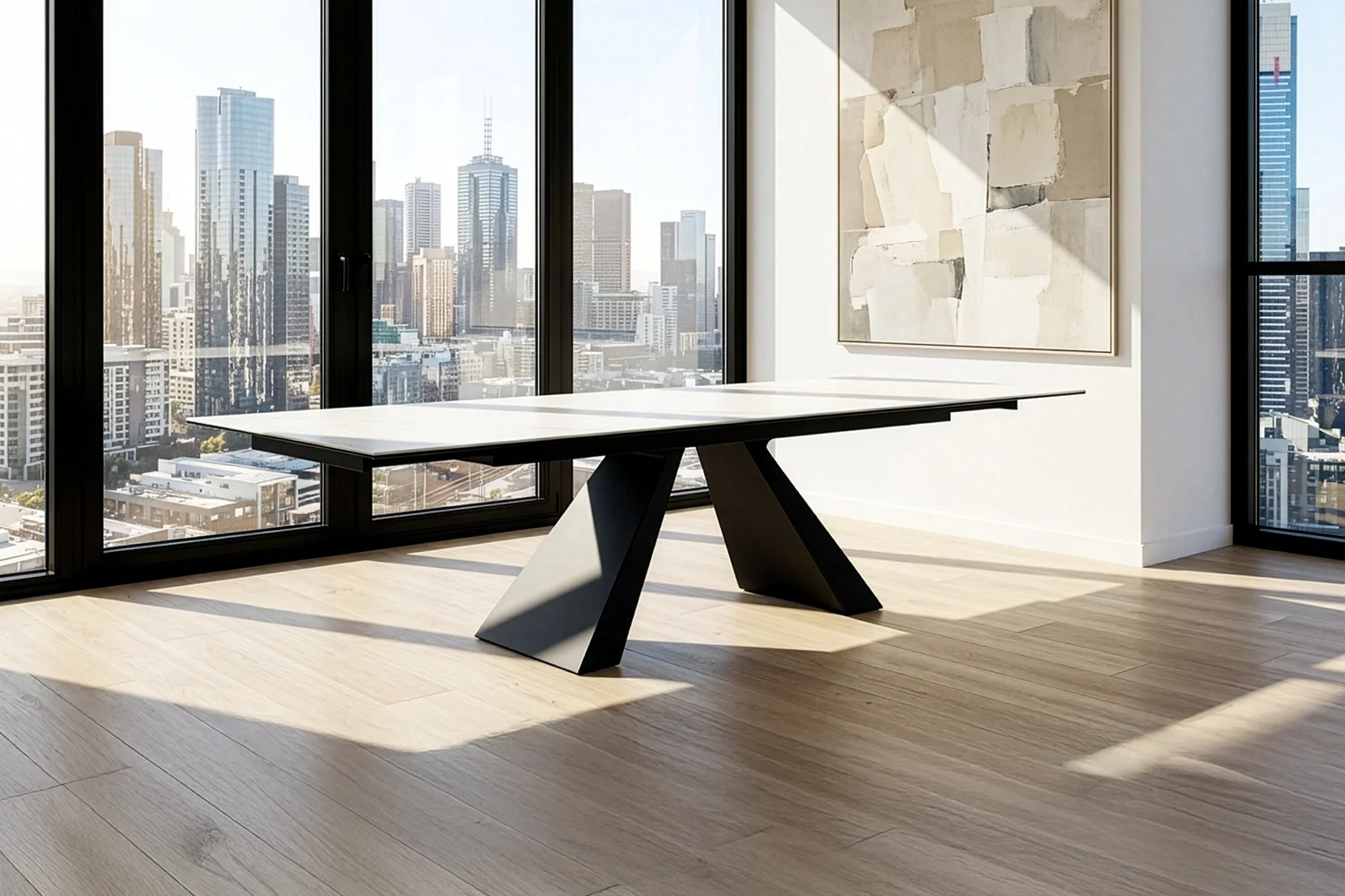 Zenya Ceramic Extension Table - Image 2